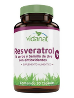 VIDANAT RESVERATROL VIDANAT 30 CAP