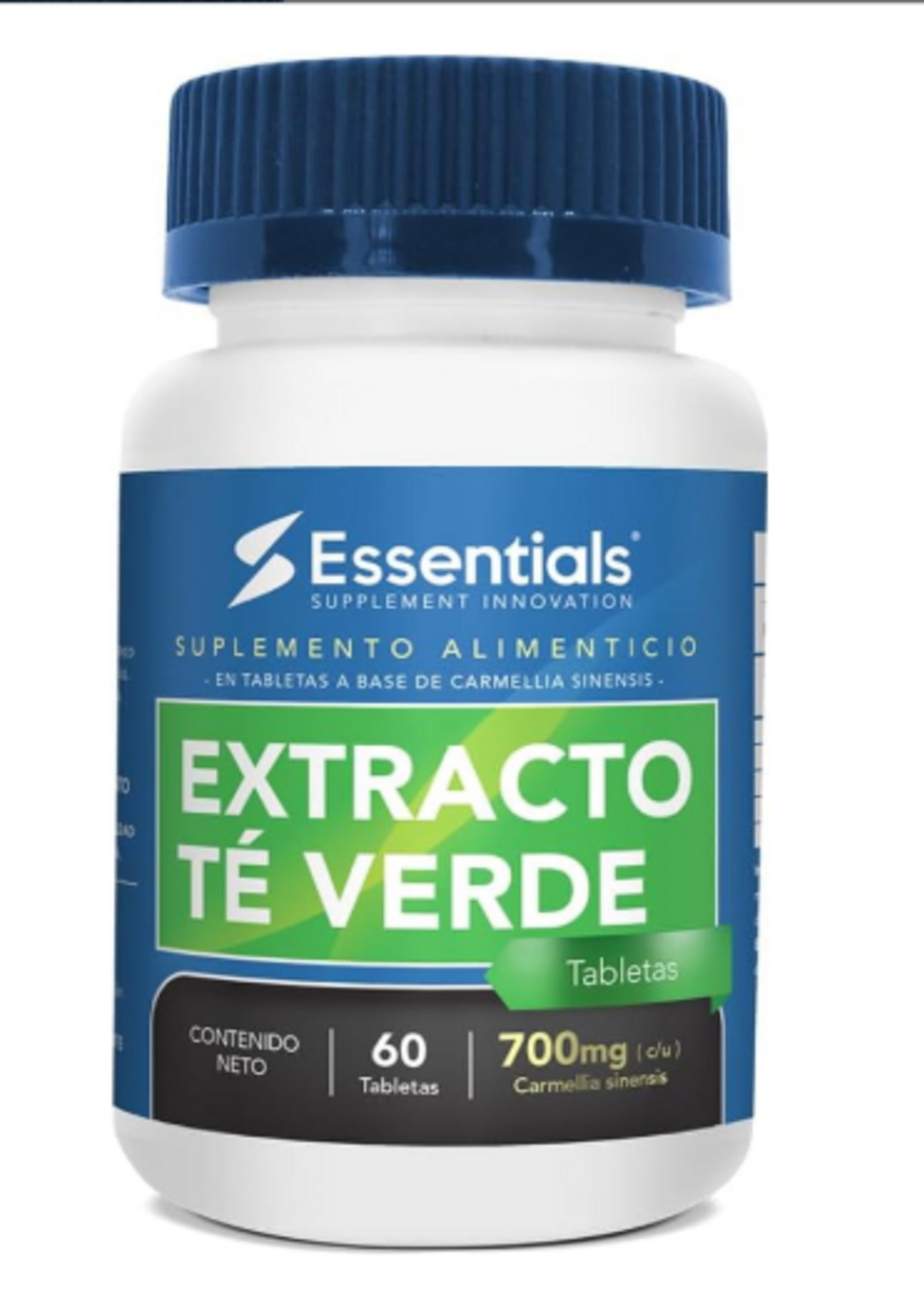 ESSENTIALS EXTRACTO DE TE VERDE ESSENTIALS 700 MG 60 CAP