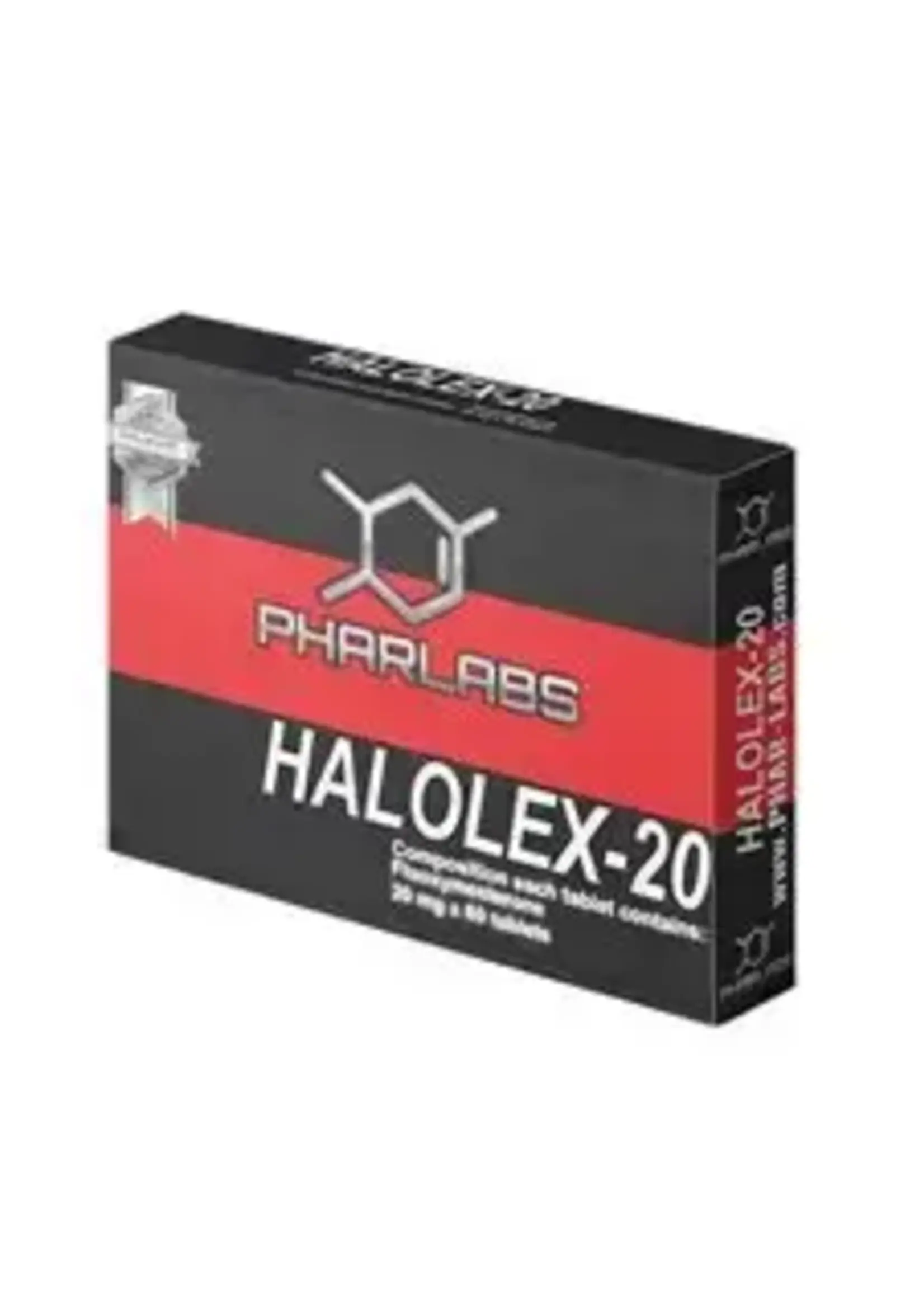 PHAR LABS SILVER HALOLEX SILVER 20 MG 60 TAB