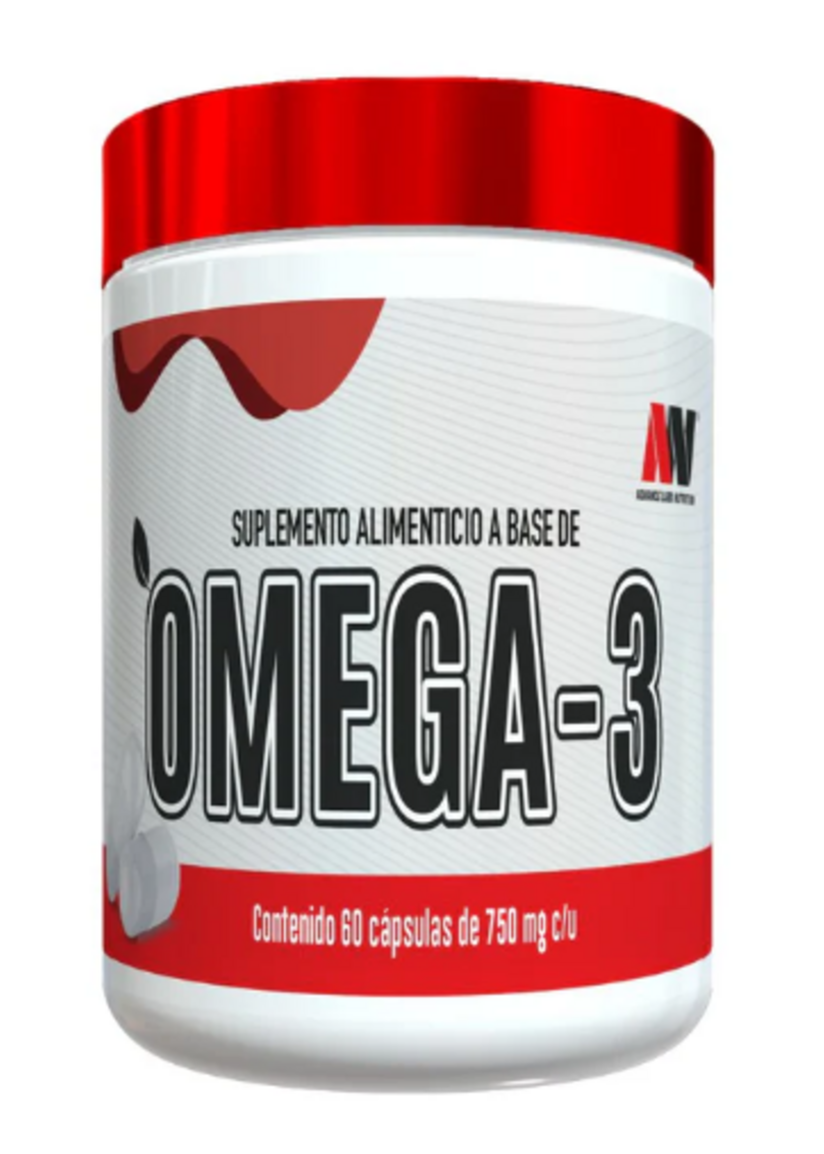 ADVANCE NUTRITION OMEGA 3 60 CAP 1200 MG ADVANCE *BLANCO TAPA ROJA**