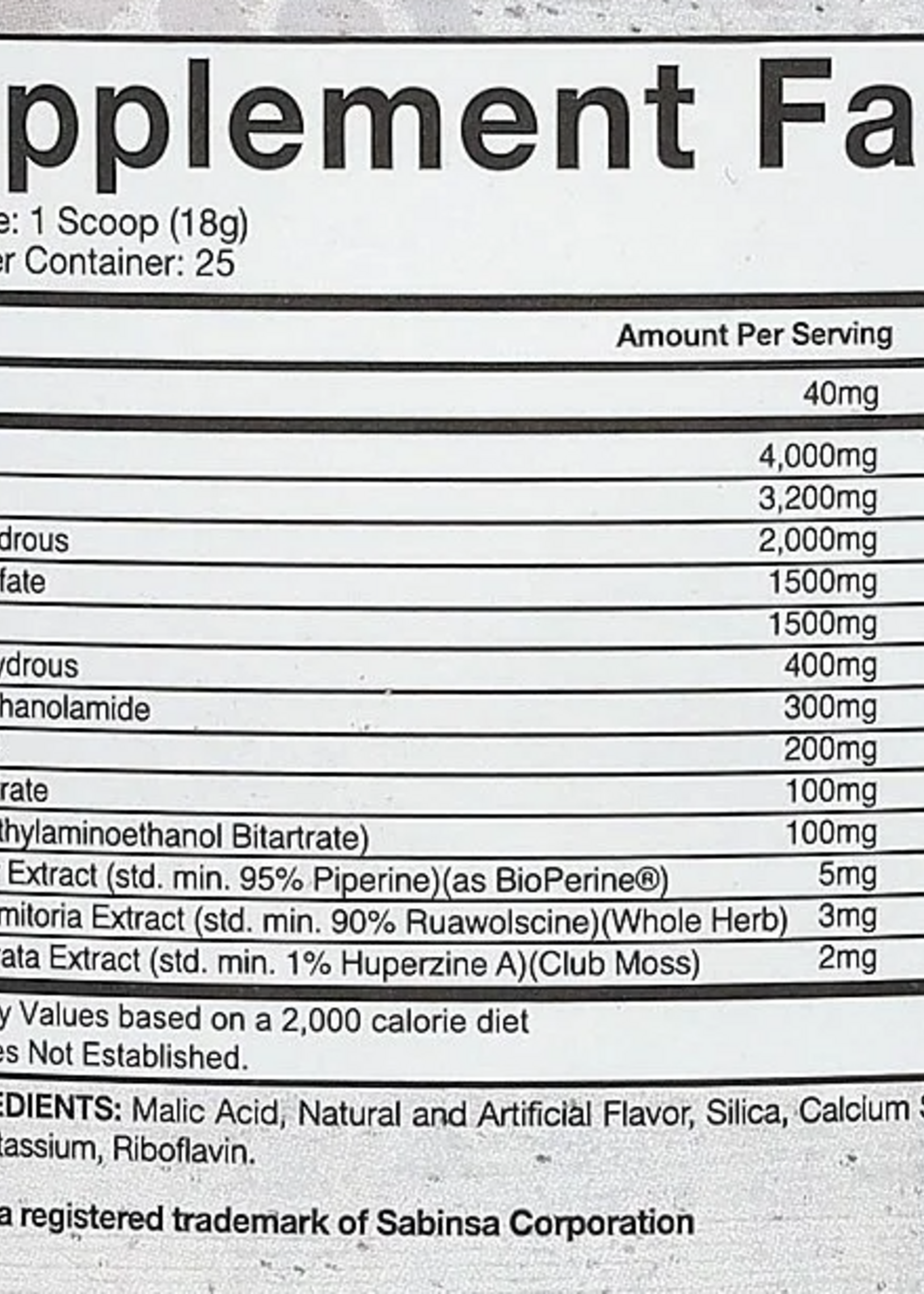 GASPARI NUTRITION SUPER PUMP AGRESSION