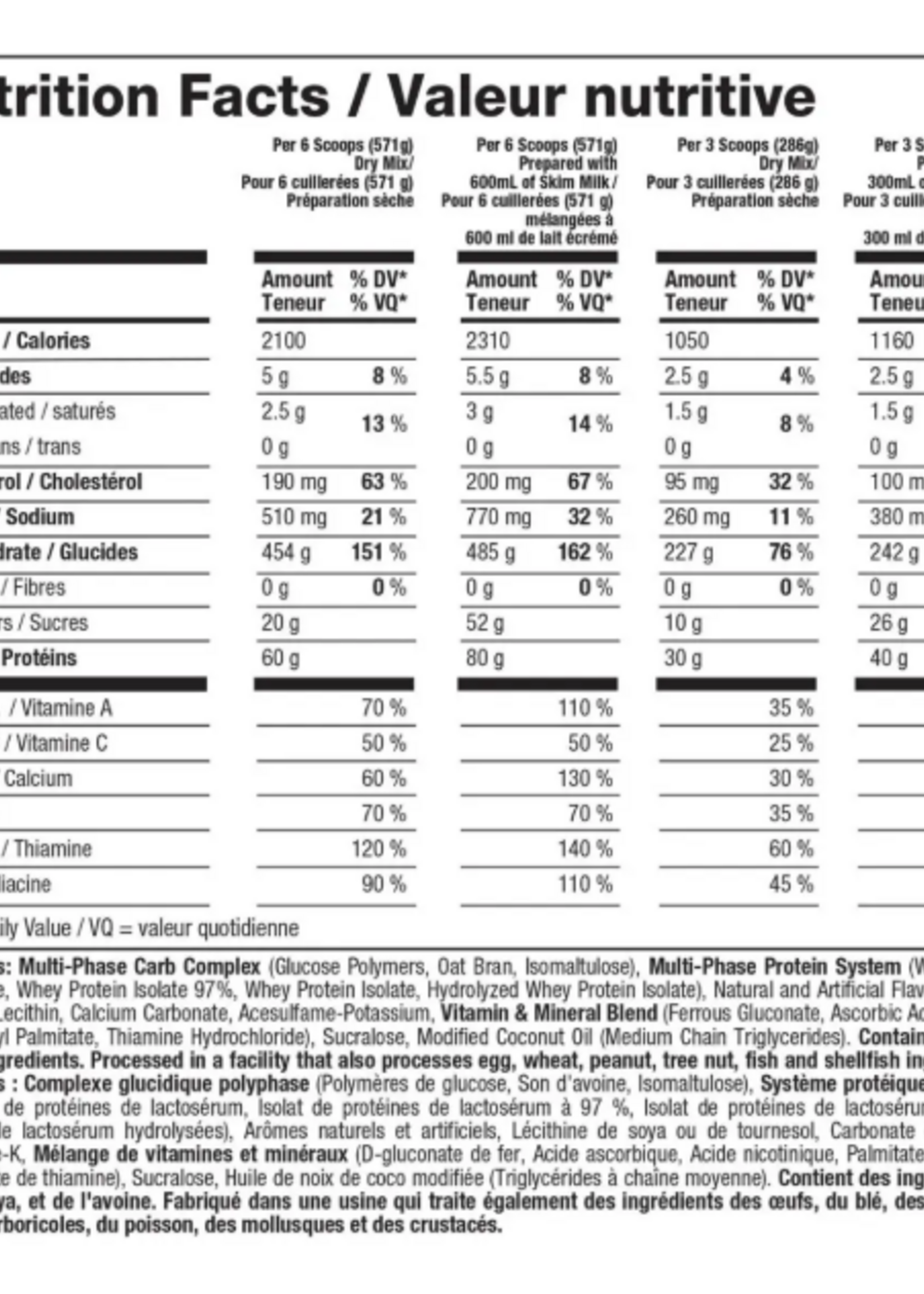 MUSCLETECH COSTAL MASS TECH XTREME