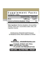 WHP BIOTIN 5000 MCG 60 CAPS WHP
