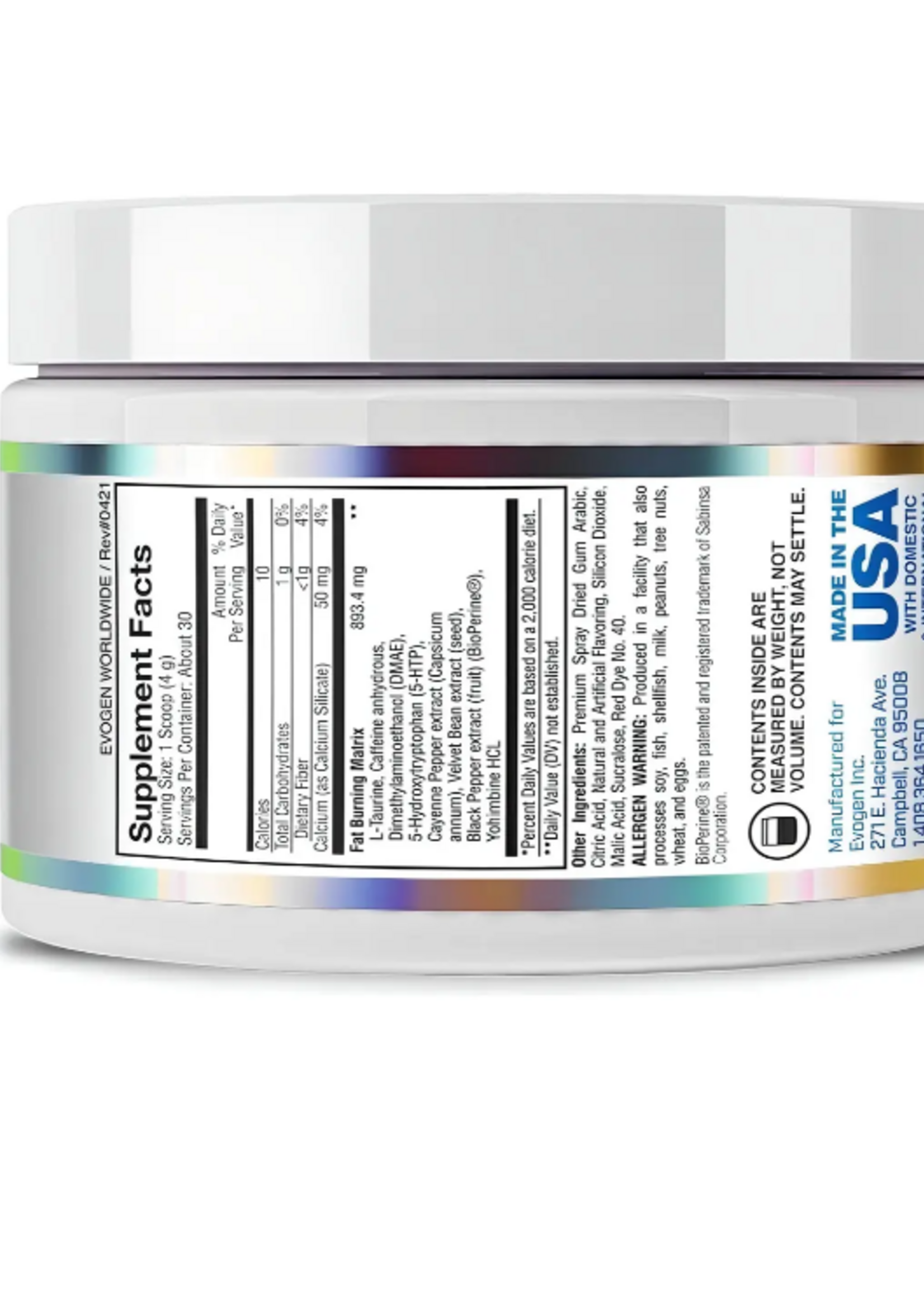 EVOGEN LIPOCIDE IR