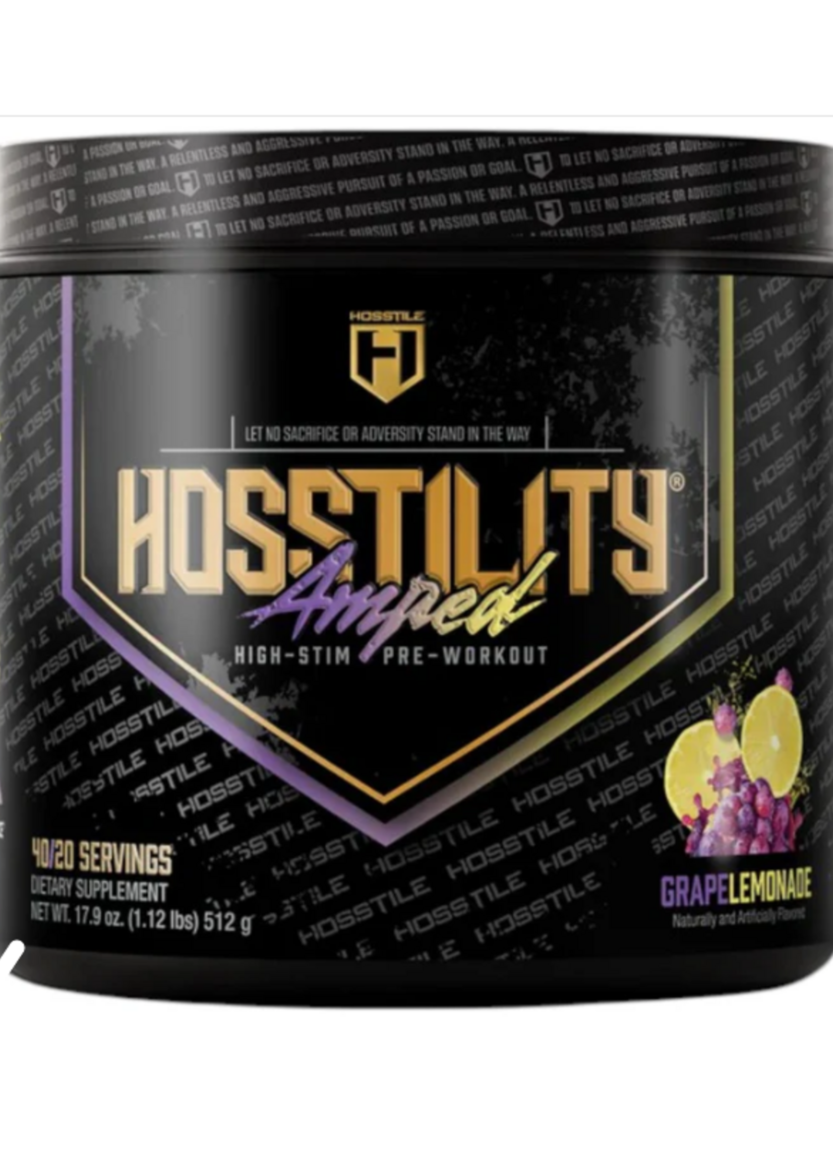HOSSTILE HOSSTILITY AMPED HISH STIM