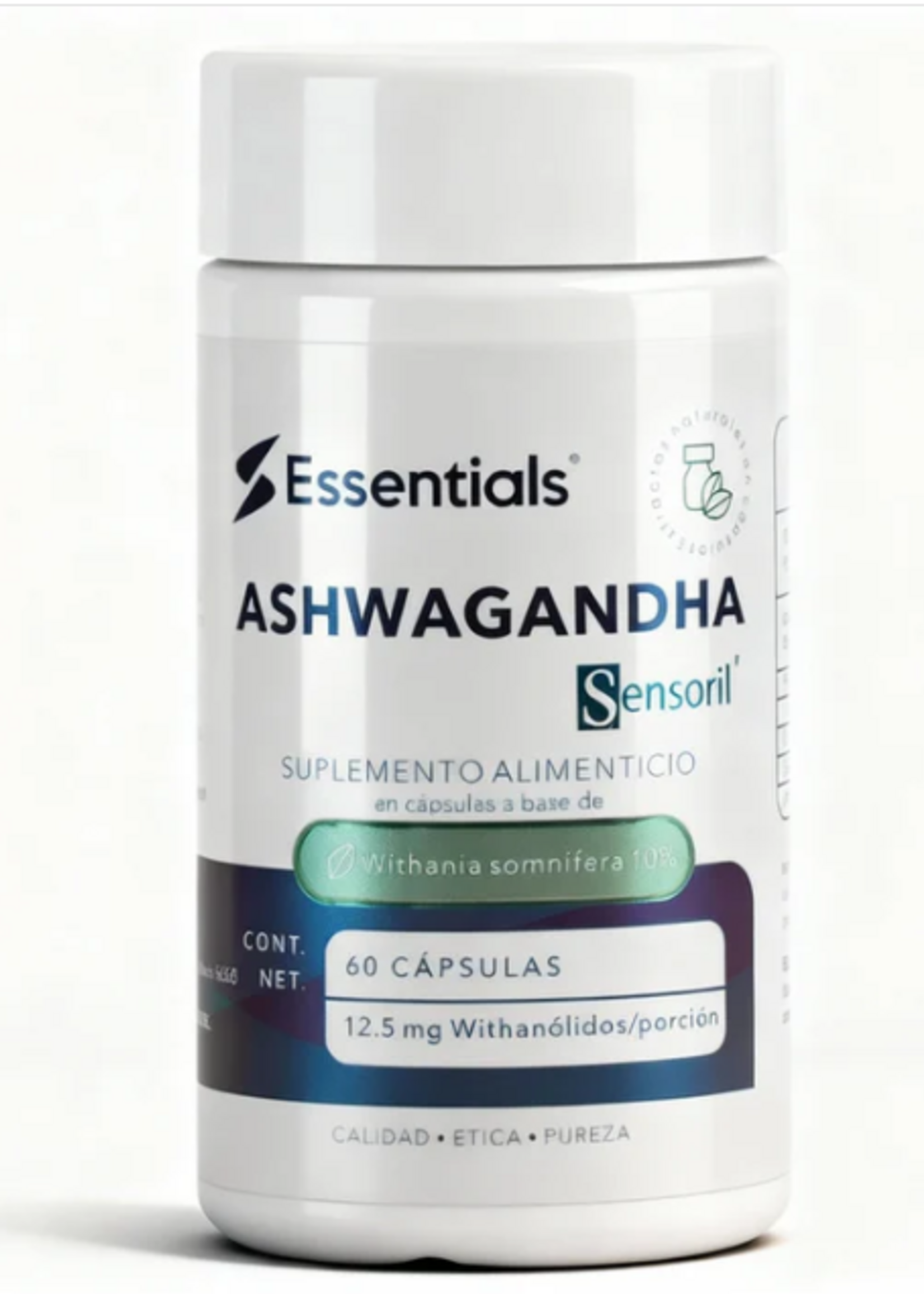 ESSENTIALS ASHWAGANDA ESSENTIAL 500 MG/60 TAB