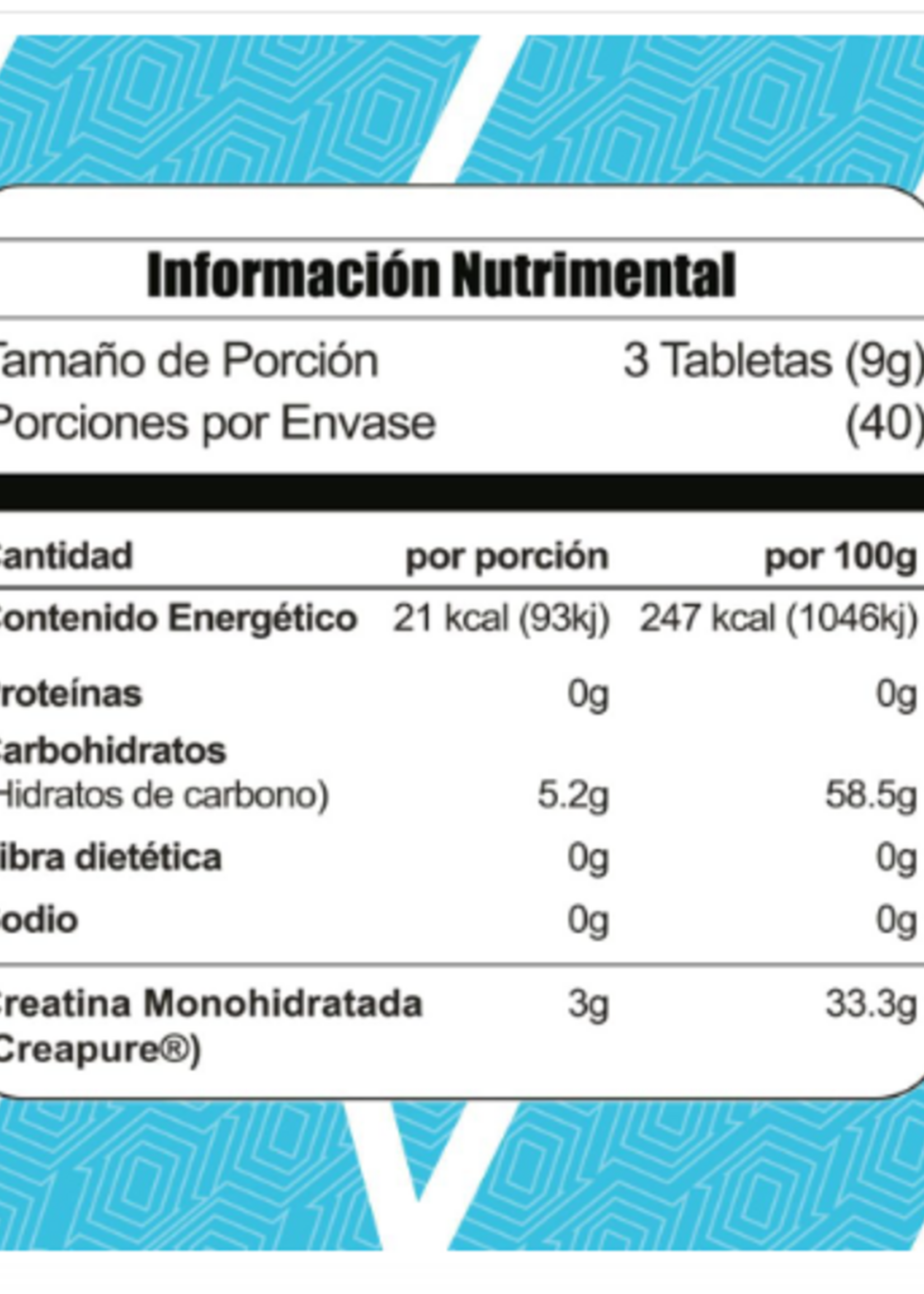 CREATINA META CHEWS 120 TAB CREAPURE
