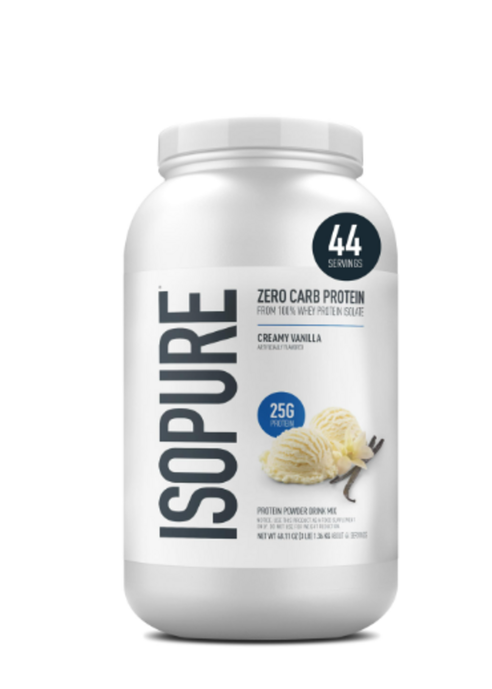 NATURES BEST ISOPURE 3 LB 44 SERV CREAMY VAINILLA (ZERO CARB)