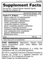 EVOGEN PROBIOTICOS EVOGEN 30 CAP