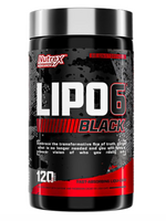 NUTREX LIPO 6 BLACK ROJO 120 CAP