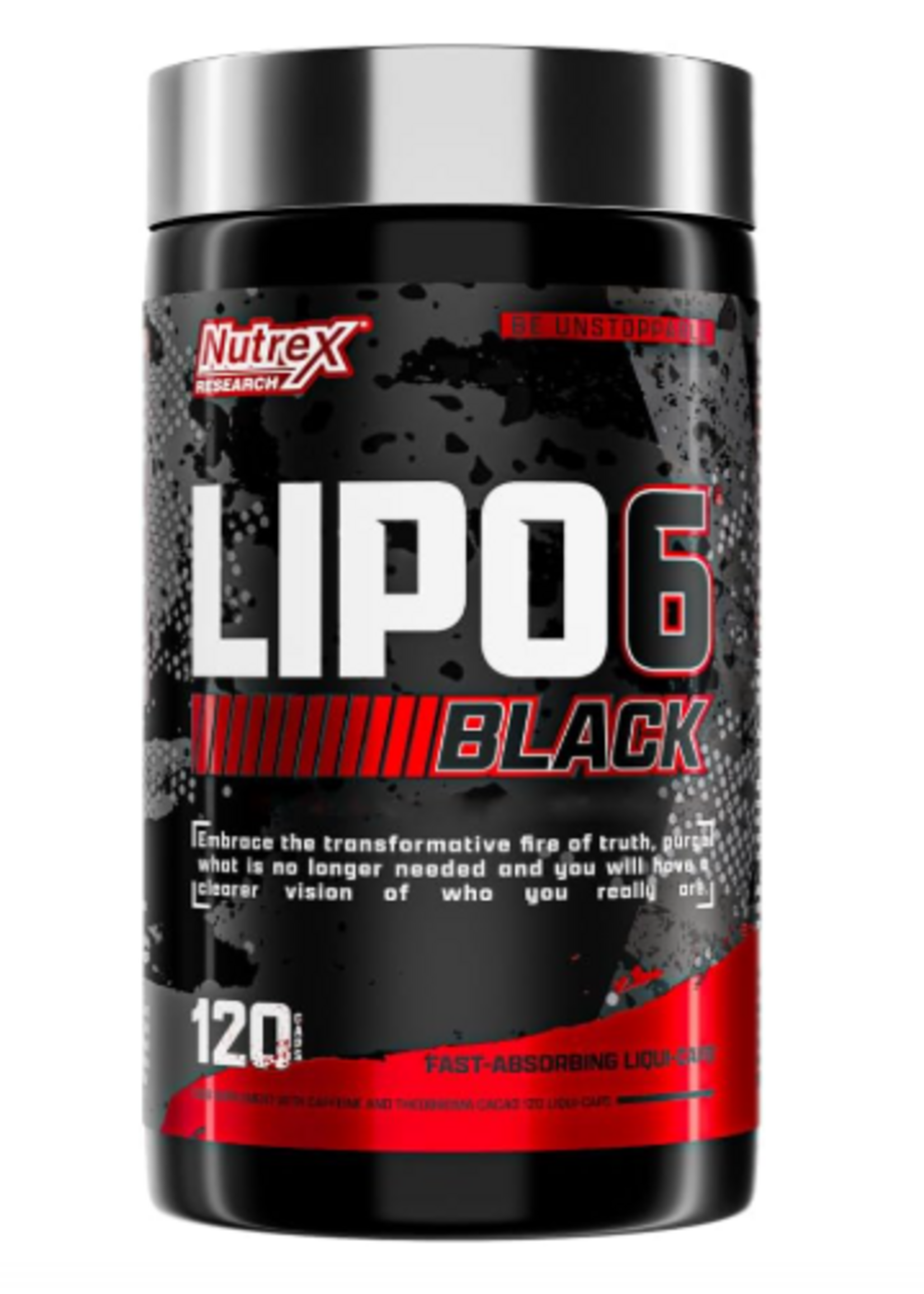 NUTREX LIPO 6 BLACK ROJO 120 CAP