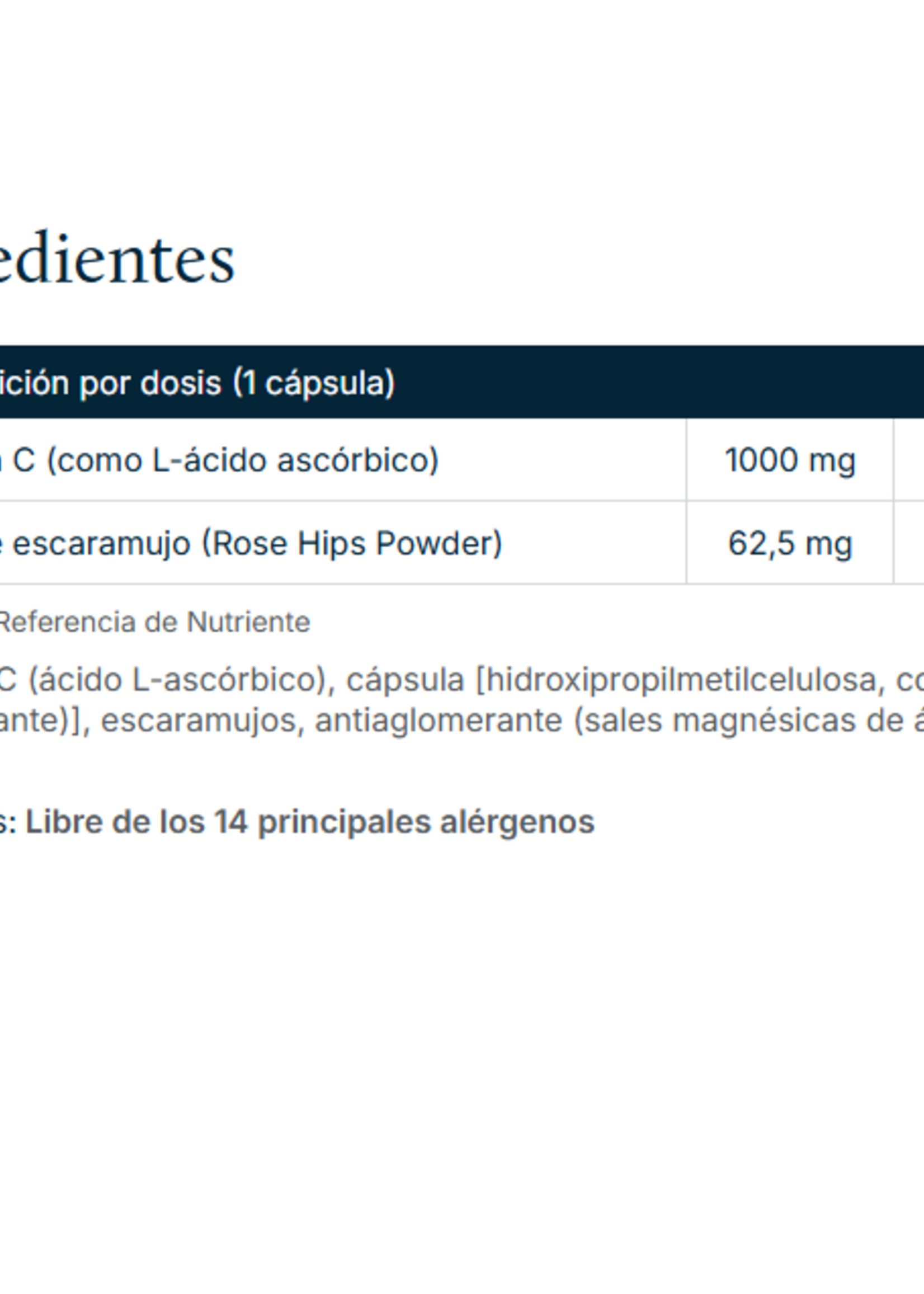 APPLIED NUTRITION VITAMINA C 1000 MG 100 CAP APPLIED NUTRITION
