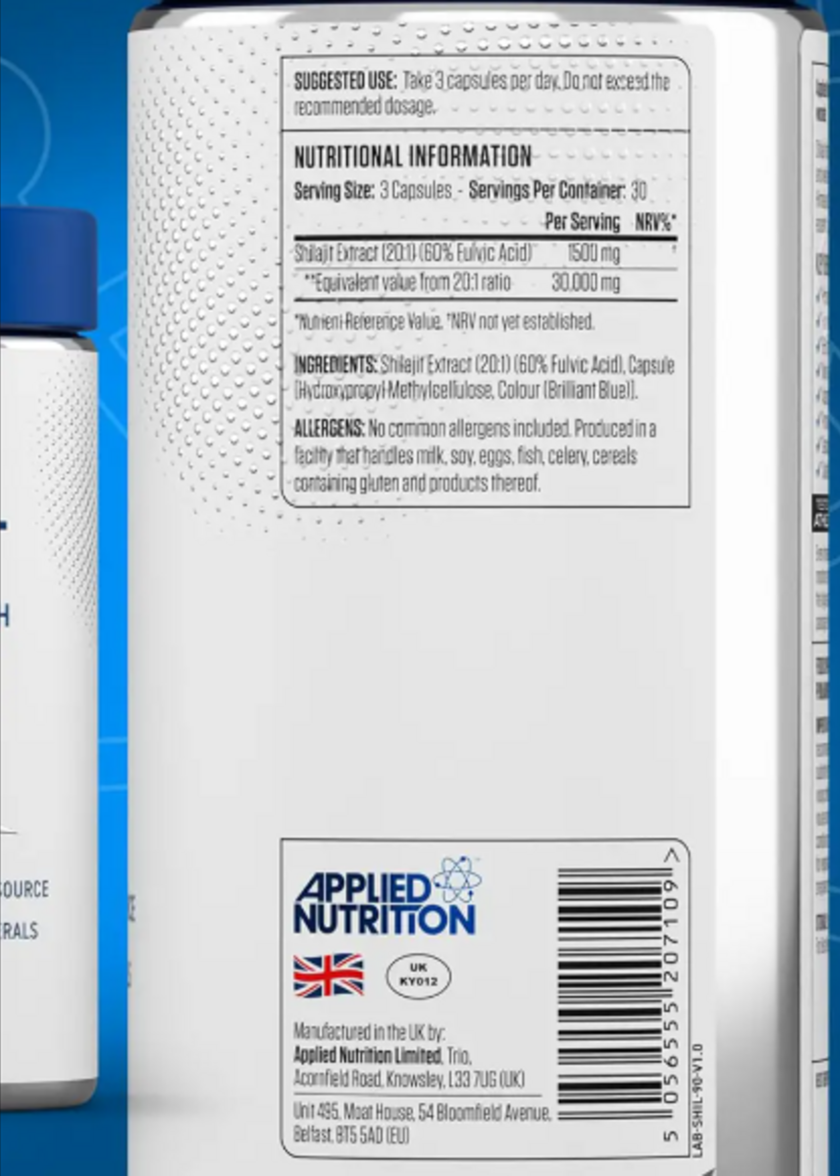 APPLIED NUTRITION SHILAJIT 30,000 MG 90 CAP APPLIED NUTRITION
