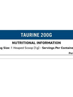 APPLIED NUTRITION TAURINE APPLIED NUTRITION 200 SERV