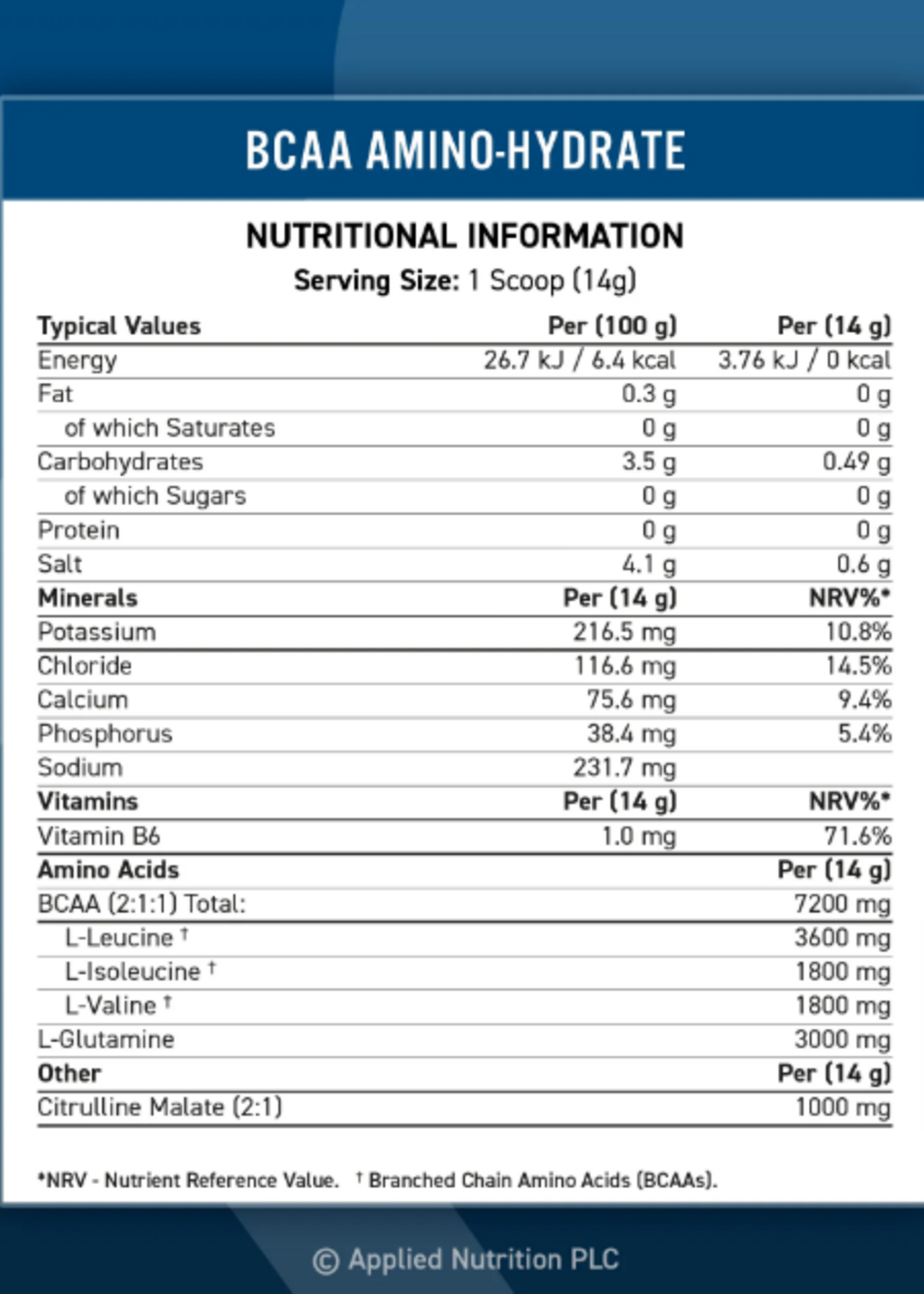APPLIED NUTRITION CREATINA MONOHIDRATADA APPLIED NUTRITION