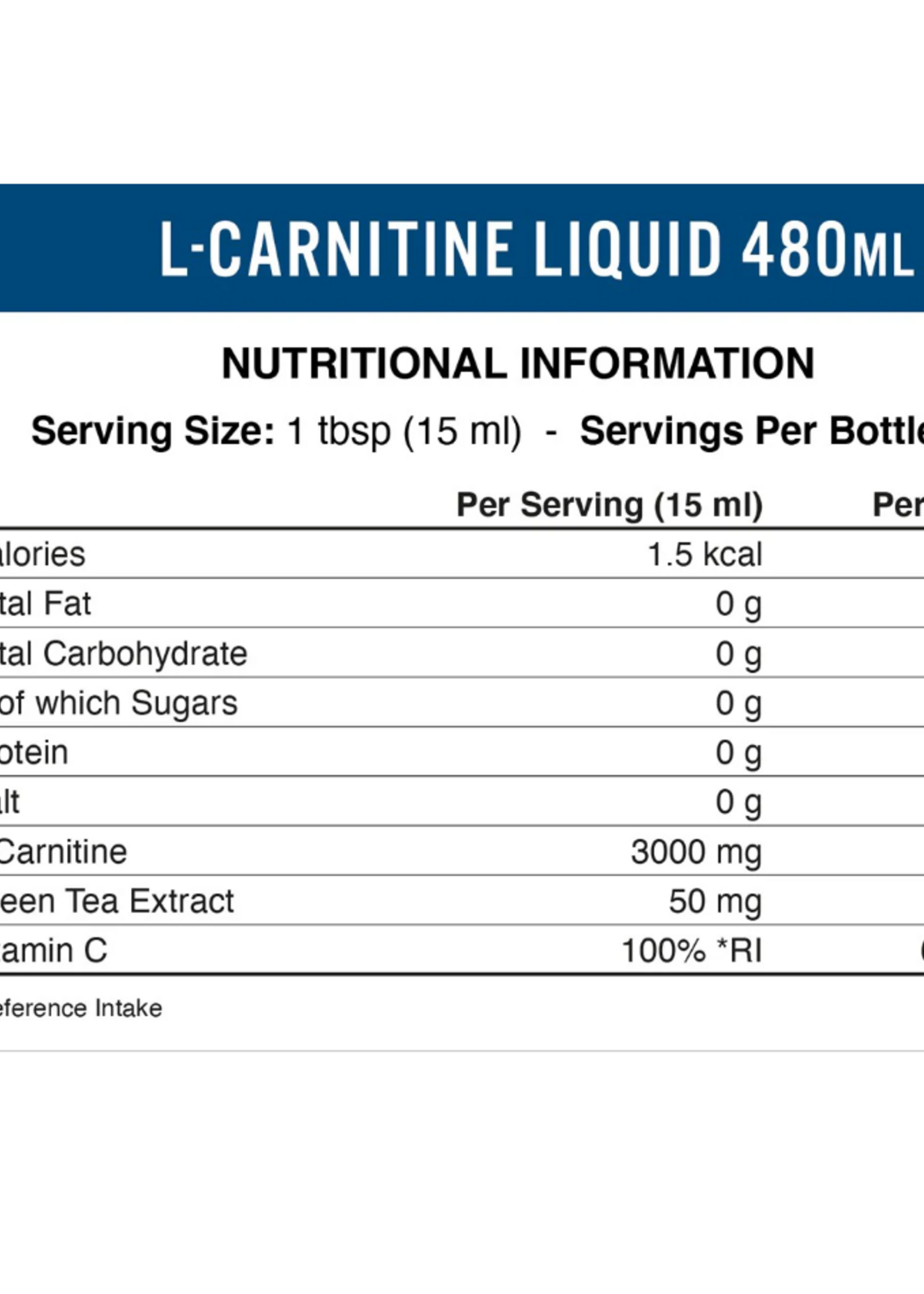 APPLIED NUTRITION CARNITINA LIQ. 3000 APPLIED NUTRITION