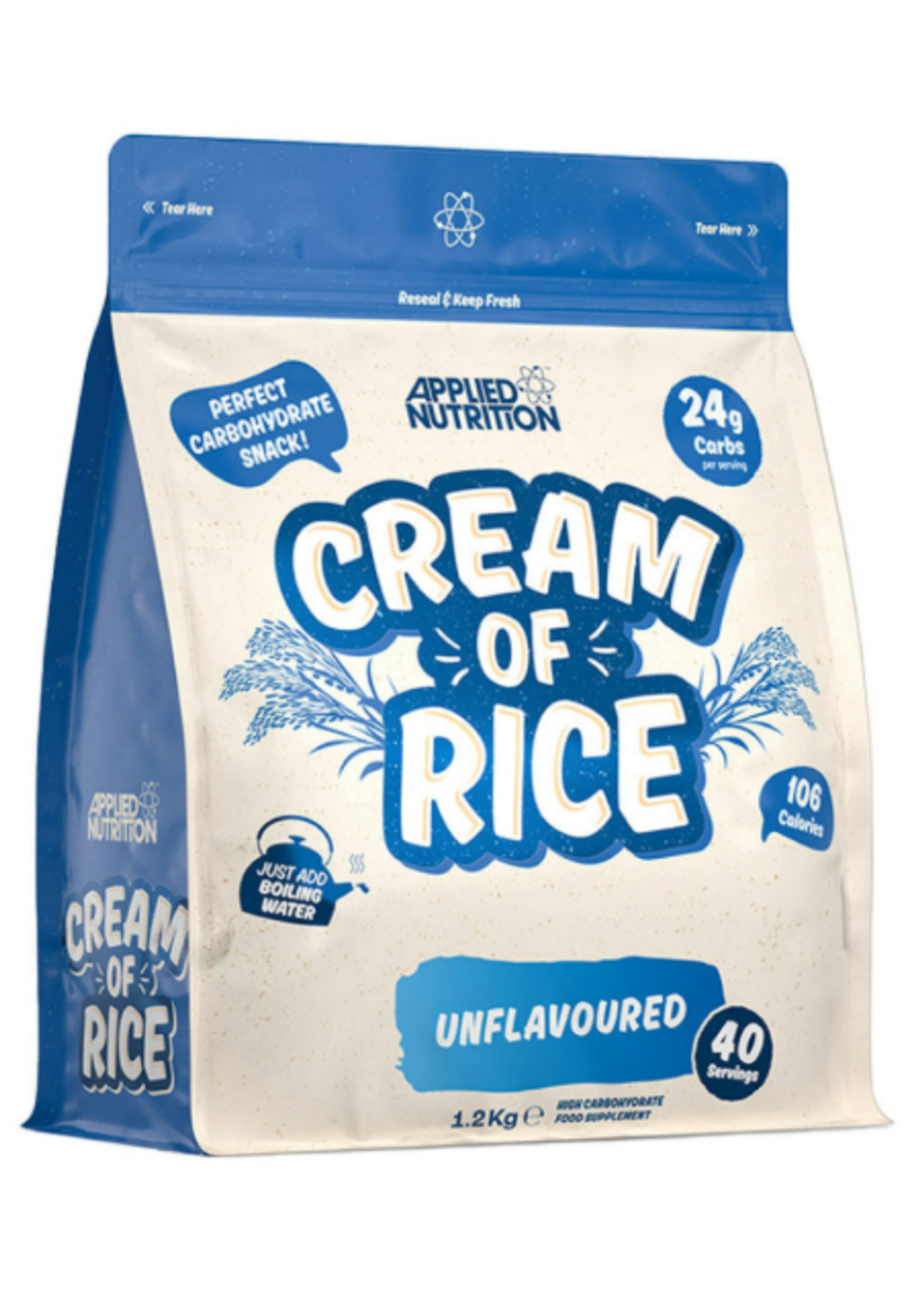 APPLIED NUTRITION BOLSA CREAM OF RICE APPLIED NUTRITION