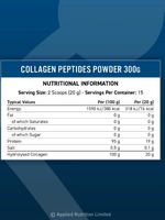 APPLIED NUTRITION COLLAGEN PEPTIDES 15 SERV - UNFLAVORED APPLIED NUTRITION