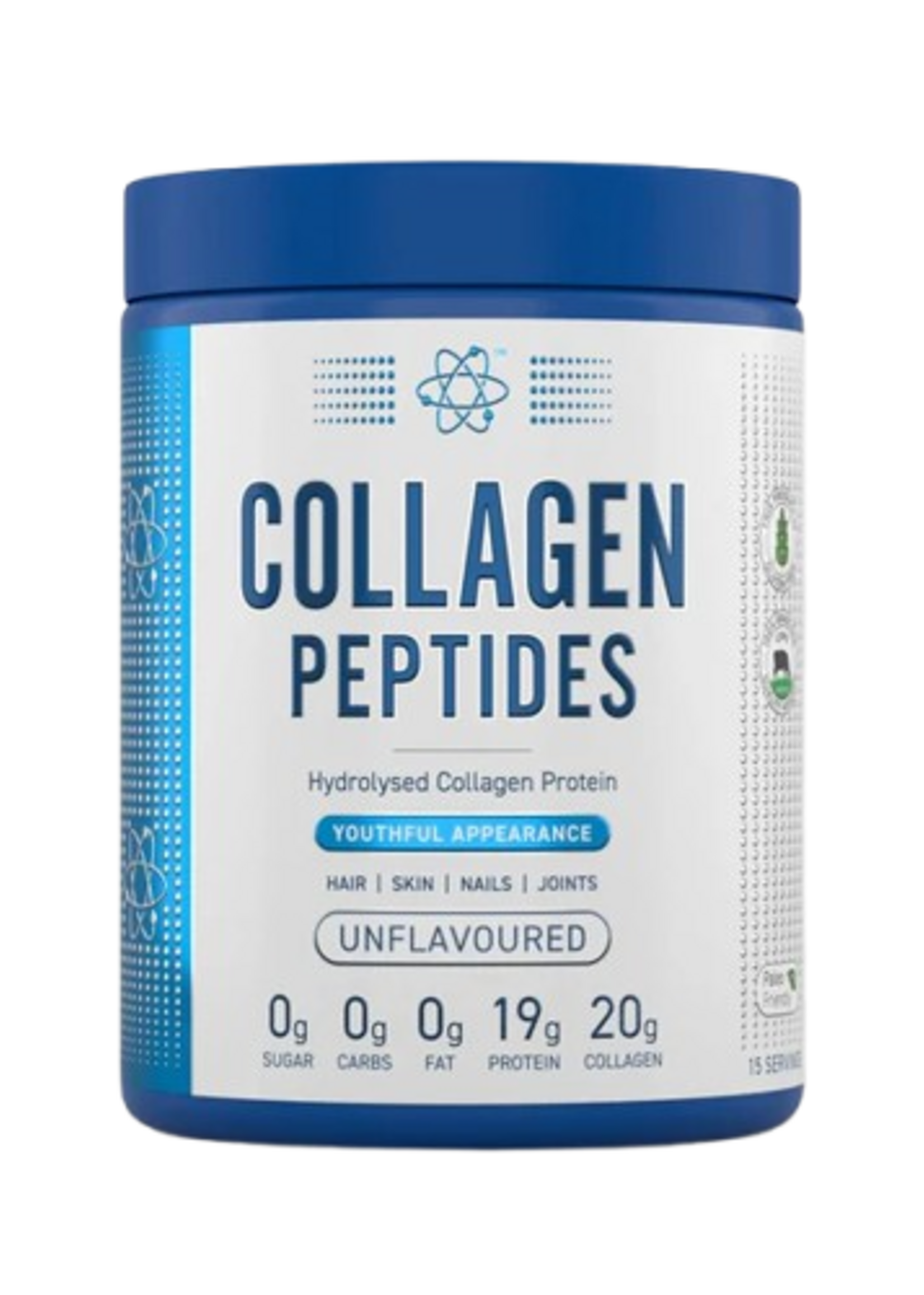 APPLIED NUTRITION COLLAGEN PEPTIDES 15 SERV - UNFLAVORED APPLIED NUTRITION