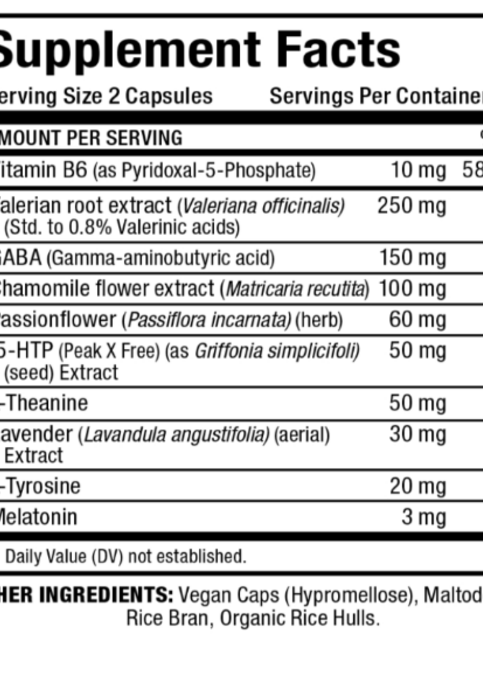 ALLMAX LIGHTS OUT SLEEP ALLMAX 60 CAP