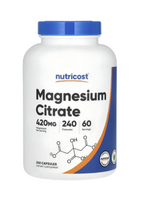 NUTRICOST CITRATO DE MAGNESIO NUTRICOST 240 CAP