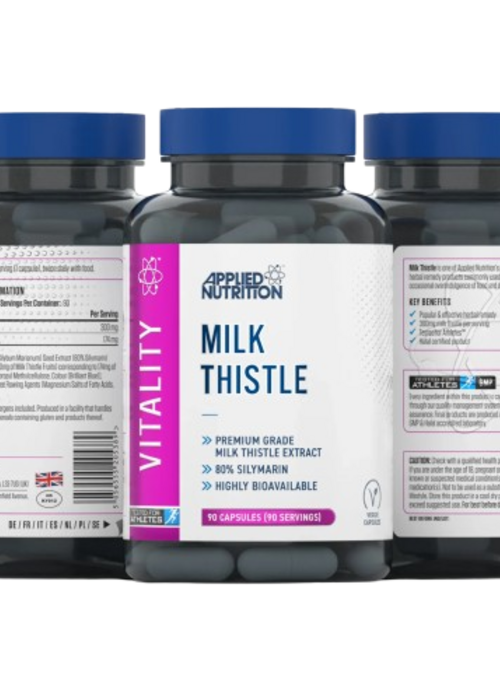 APPLIED NUTRITION MILK THISTLE 90 CAP APPLIED NUTRITION