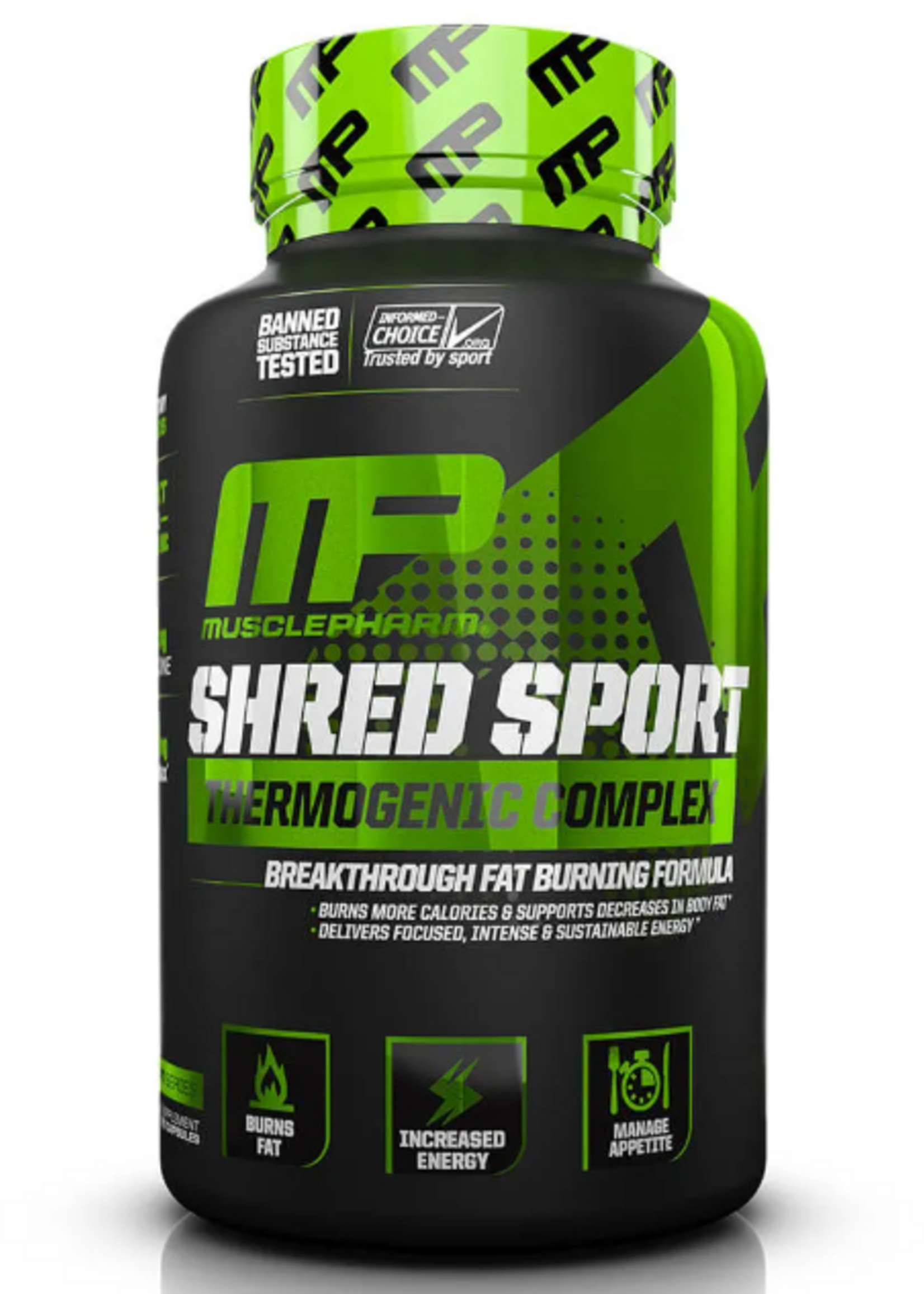 MUSCLE PHARMA SHRED SPORT MP 60 CAP
