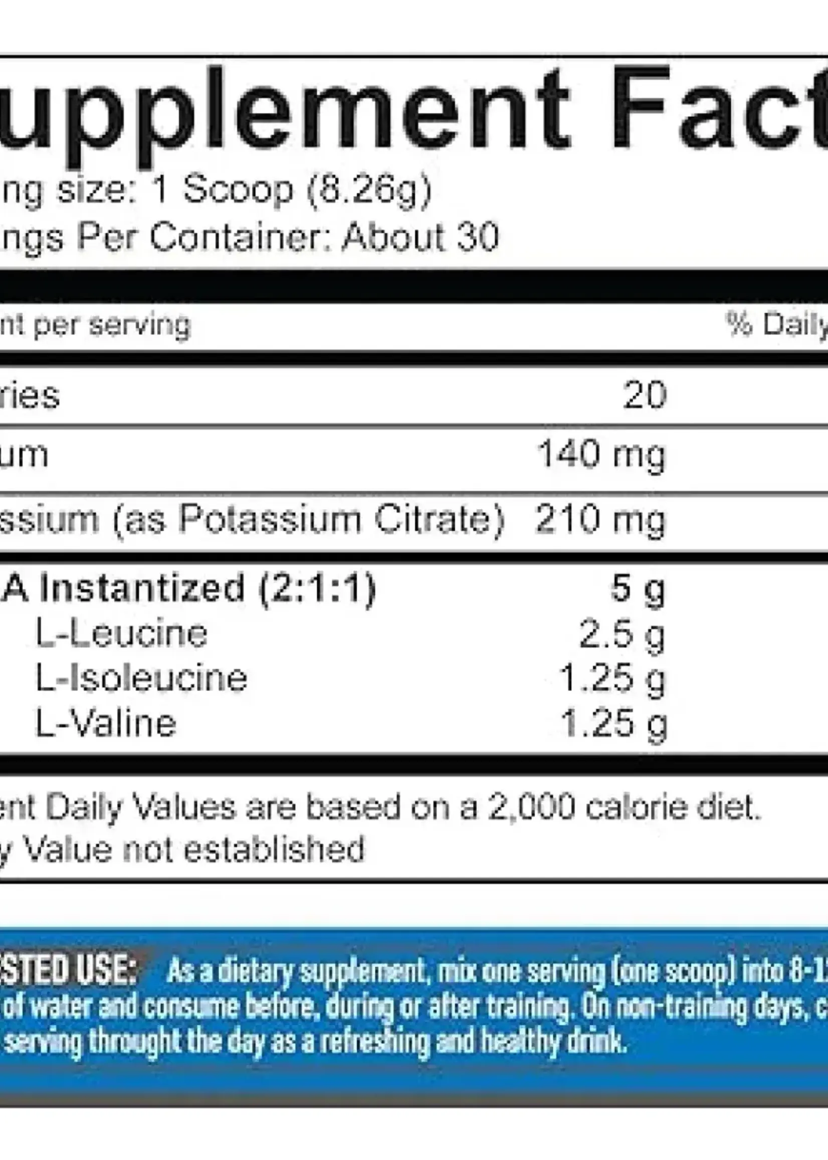 GIANT SPORT GIANT BCAA POWDER