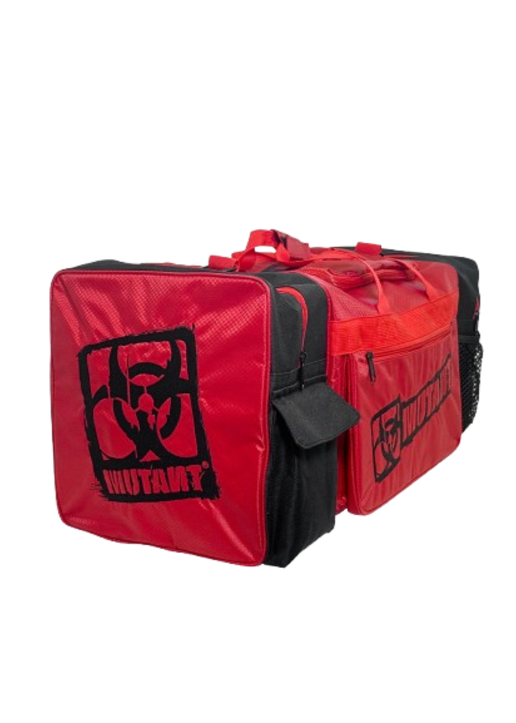 MUTANT MALETA MUTANT BAG BORN HARDCORE NEGRO CON ROJO