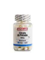 CITRATO DE POTASIO SUPERLABS 500 MG 100 CAP