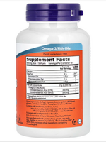NOW OMEGA 3 FISH OIL NOW 1000 MG 100 SOFTGELS