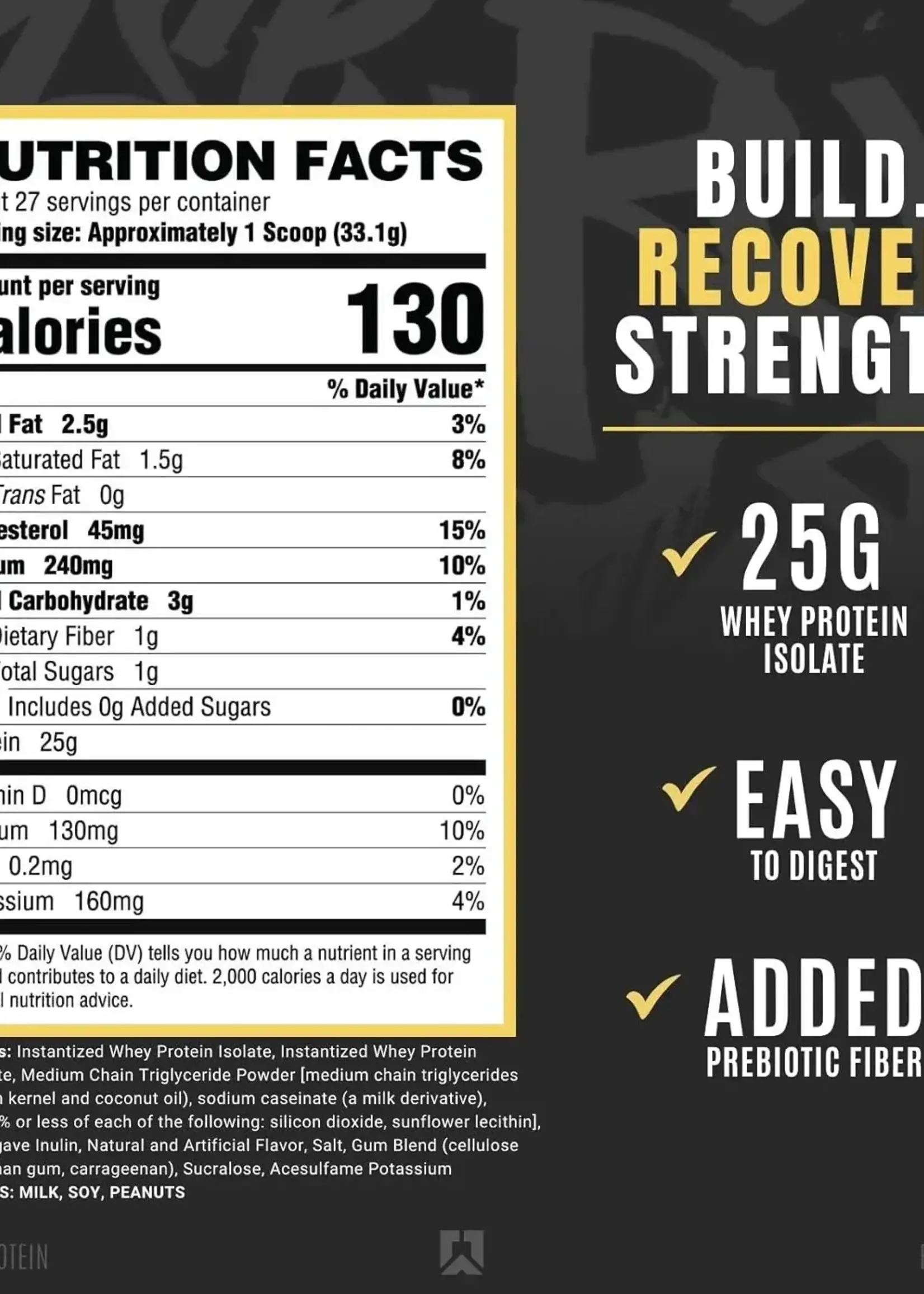 RYSE RYSE PROTEIN