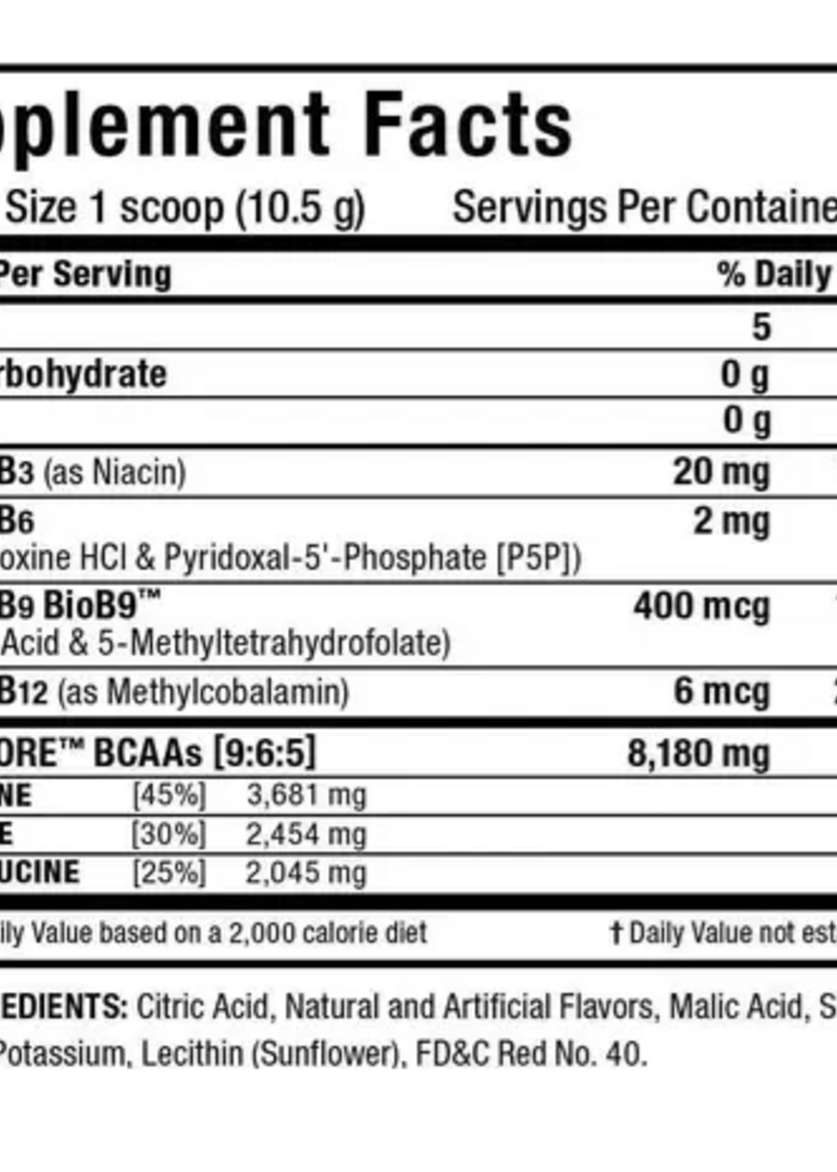 ALLMAX AMINOCORE BCAA