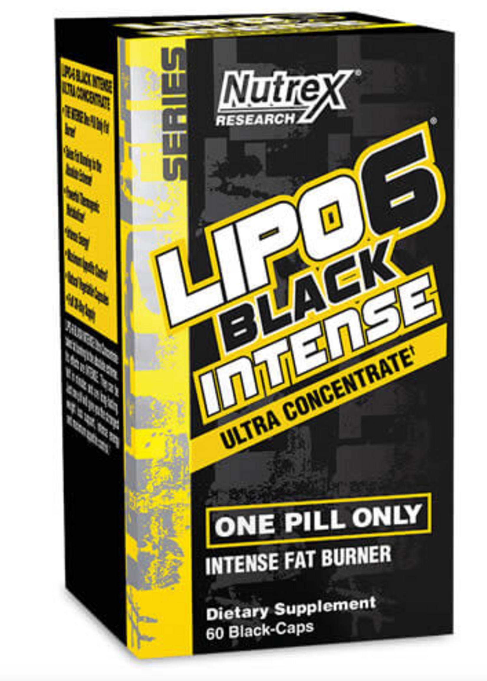 NUTREX LIPO 6 BLACK INTENSE 60 CAP (Vieja Presentacion)