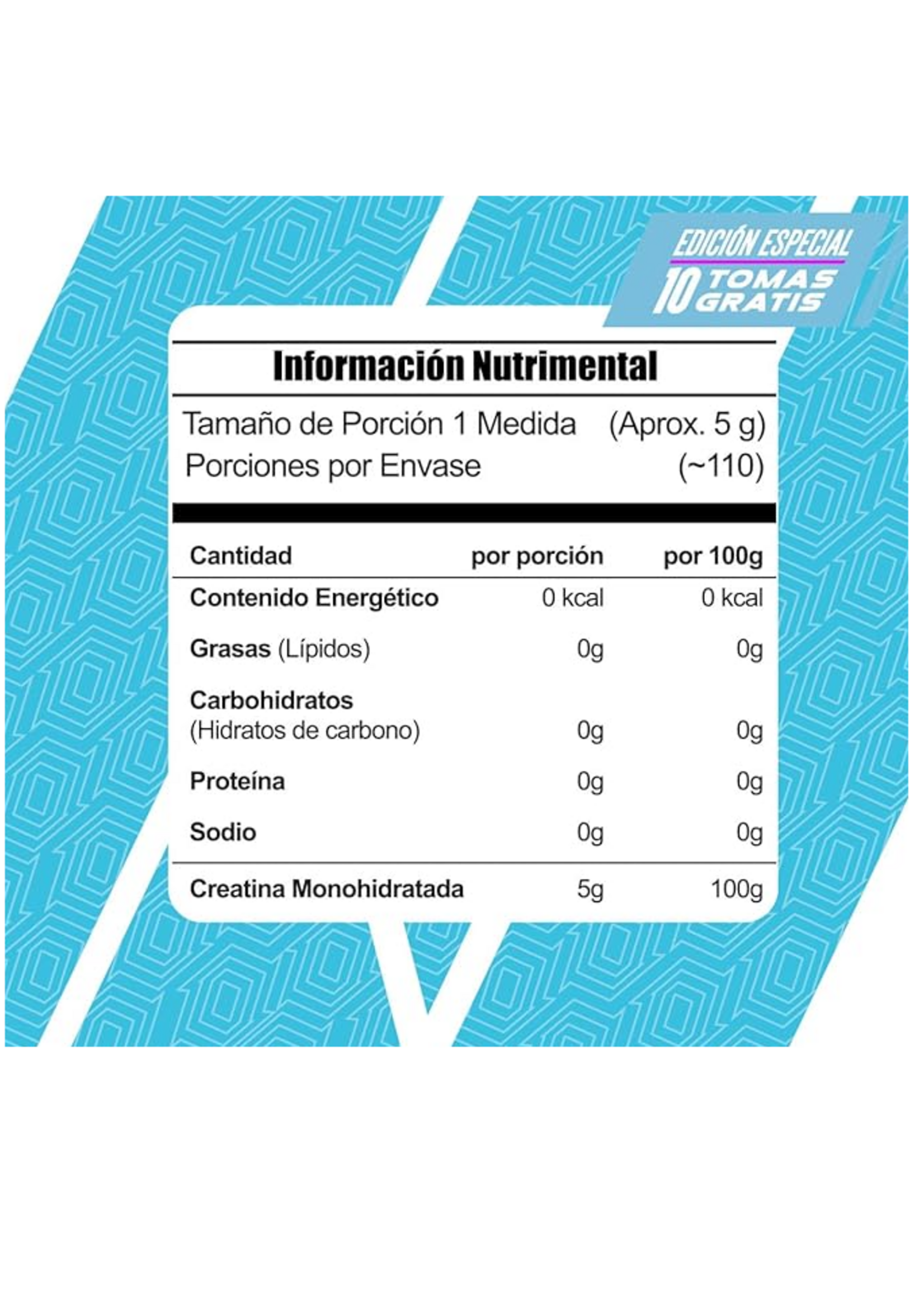 META NUTRITION CREATINA META 100 SERV