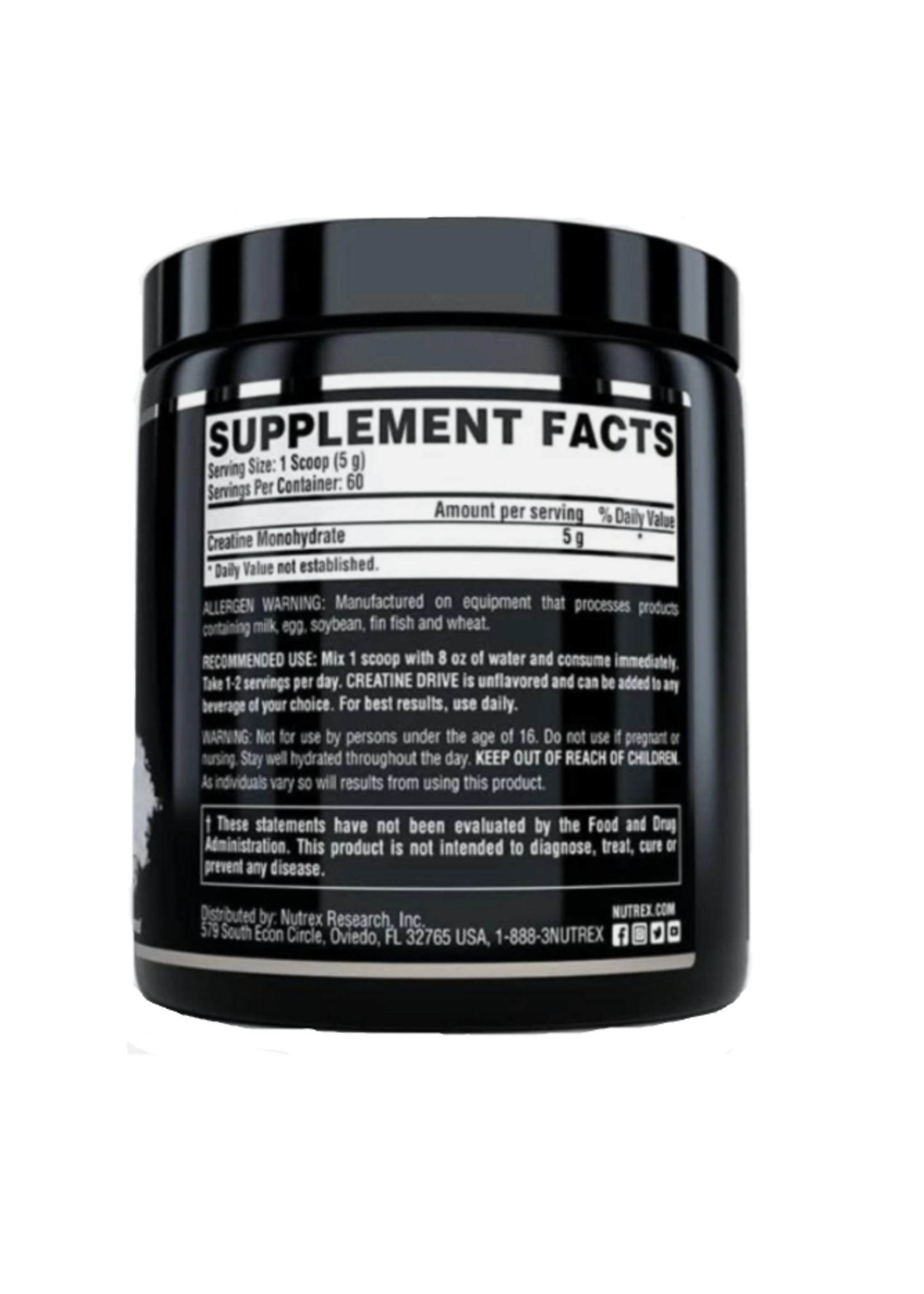 NUTREX CREATINA NUTREX 60 SERV