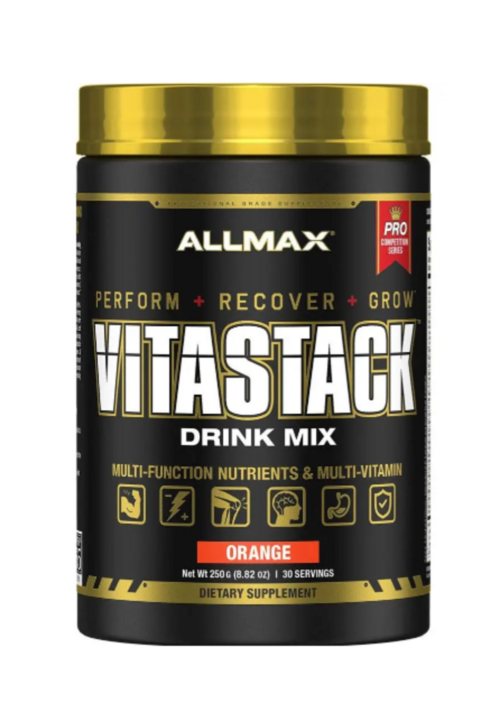 ALLMAX VITASTACK (Multivitamínico) 30 SERV ALLMAX  ORANGE *PROMO*