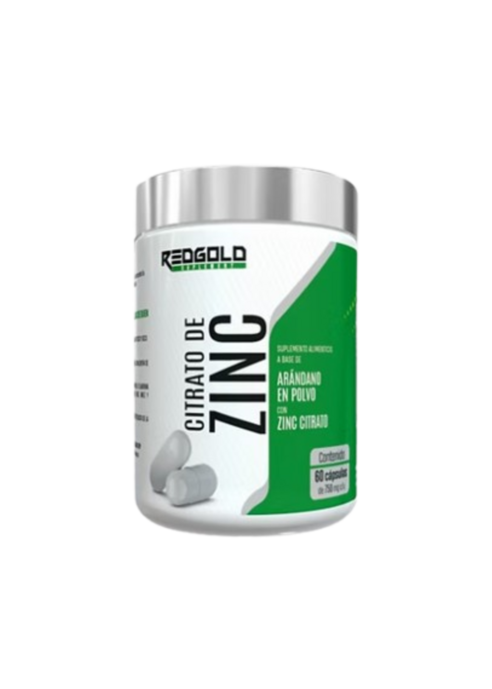 REDGOLD CITRATO DE ZINC REDGOLD 60 CAP