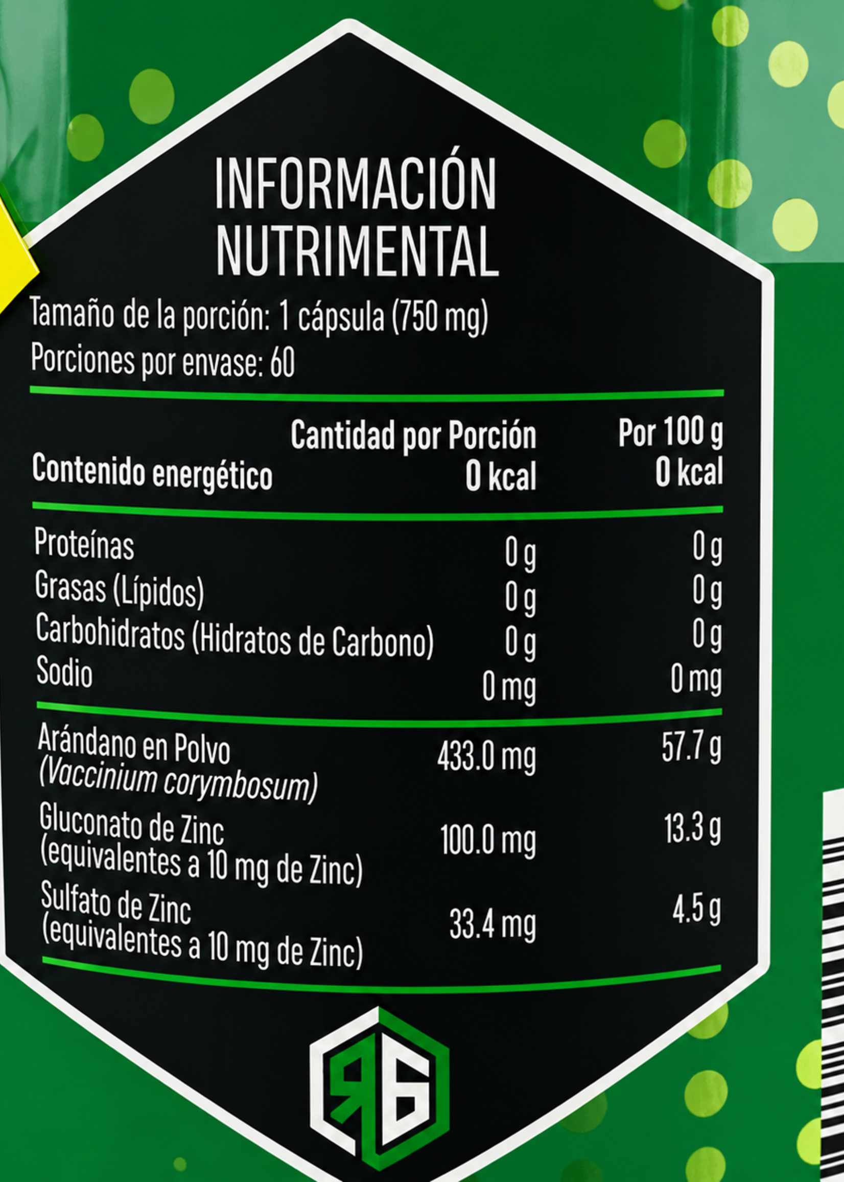 REDGOLD CITRATO DE ZINC REDGOLD 60 CAP