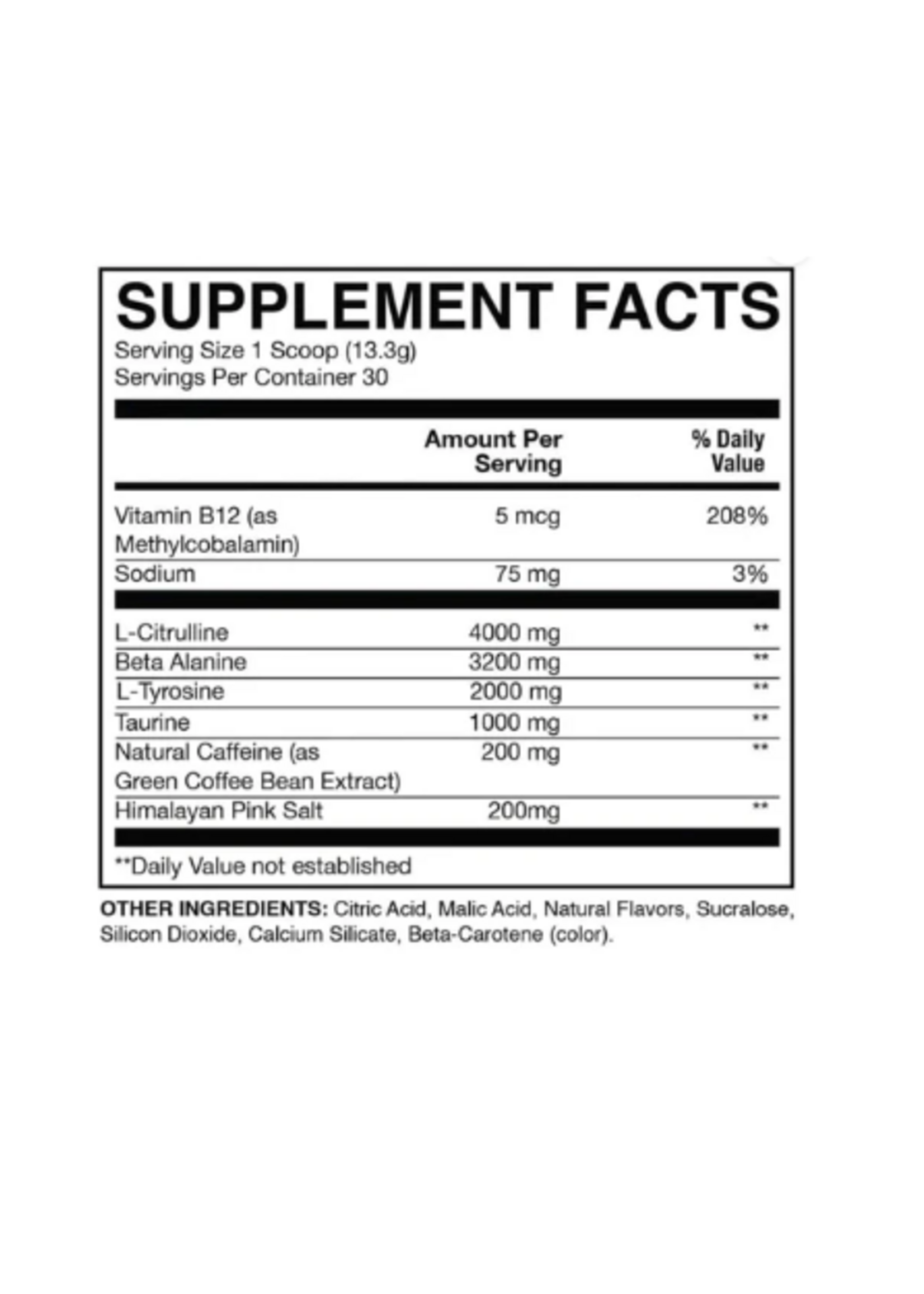 CBUM PRE CBUM ESSENTIAL 30 SERV