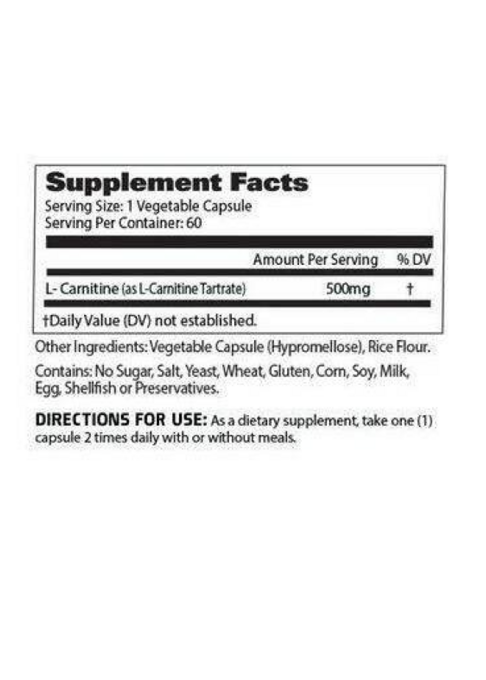 GAT CARNITINA GAT 60 CAP