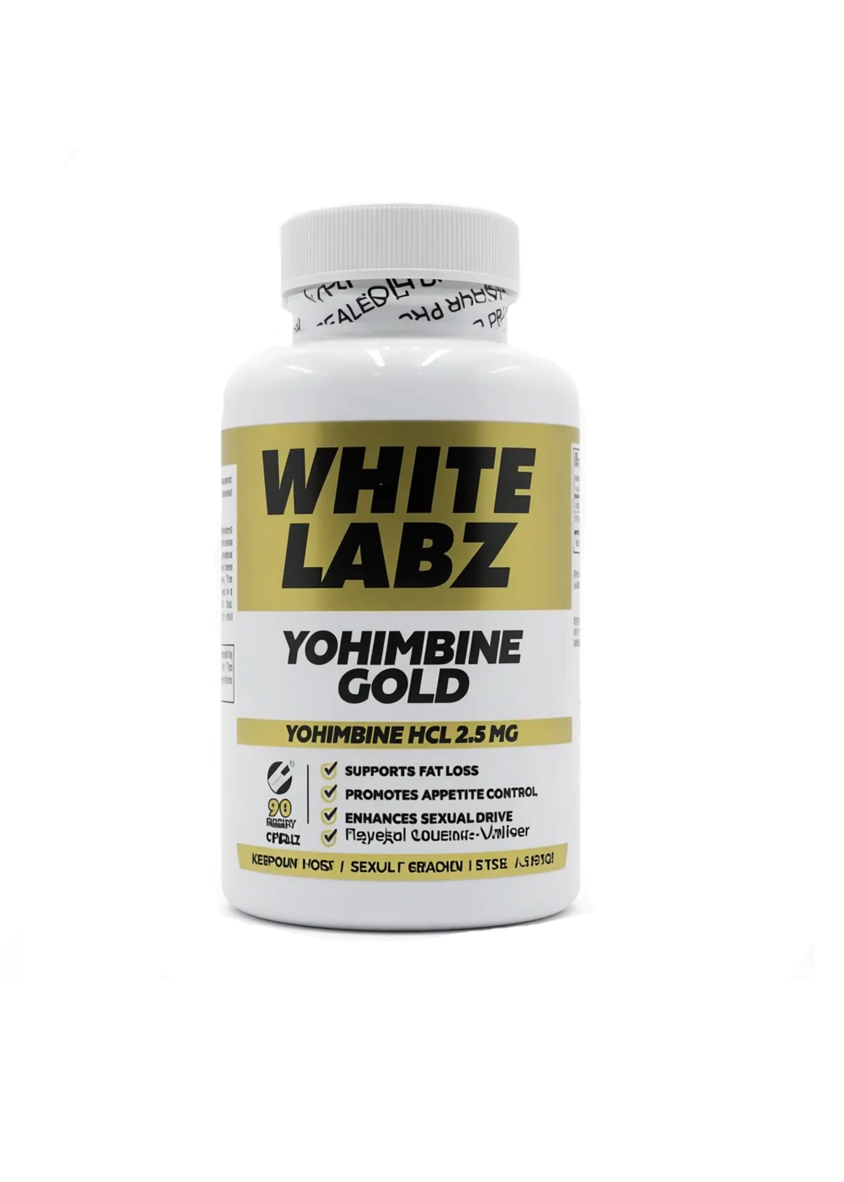 WHITE LABZ YOHIMBINE WHITE LABZ 90 CAP