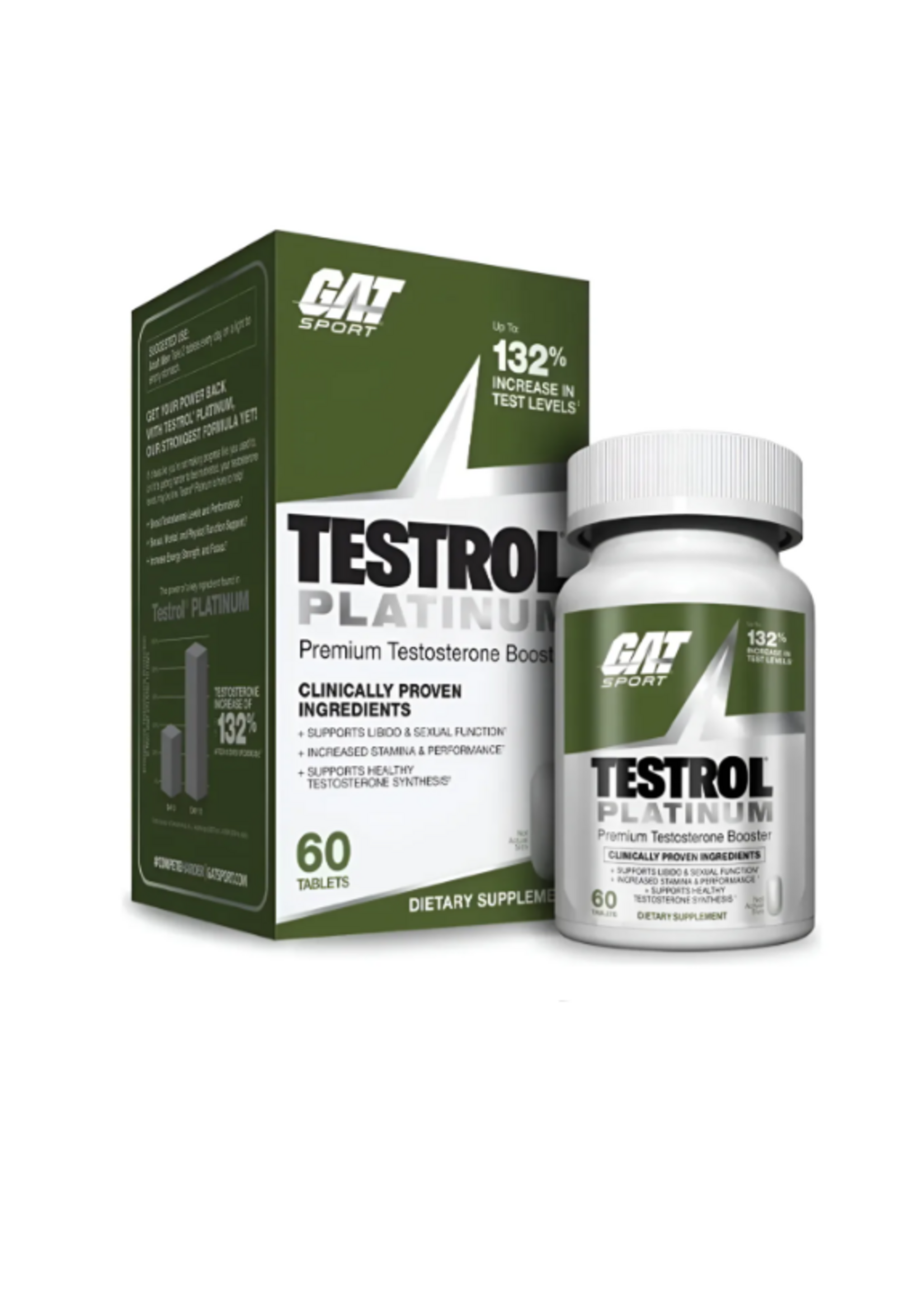GAT TESTROL PLATINUM GAT 60 CAP
