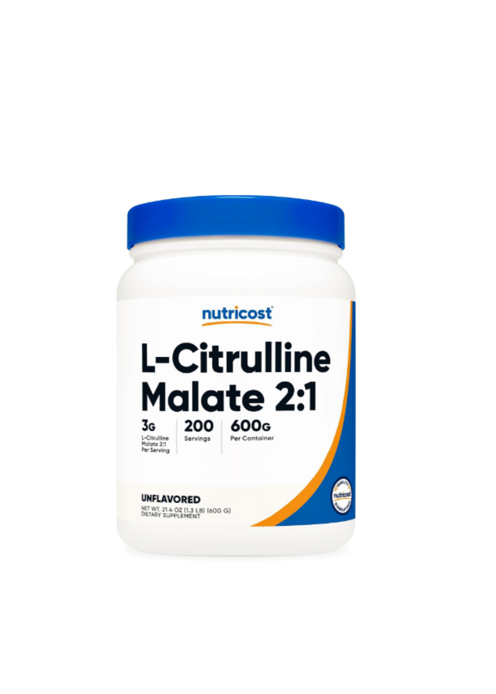 NUTRICOST L - CITRULINA MALATE 2:1 200 SERV NUTRICOST