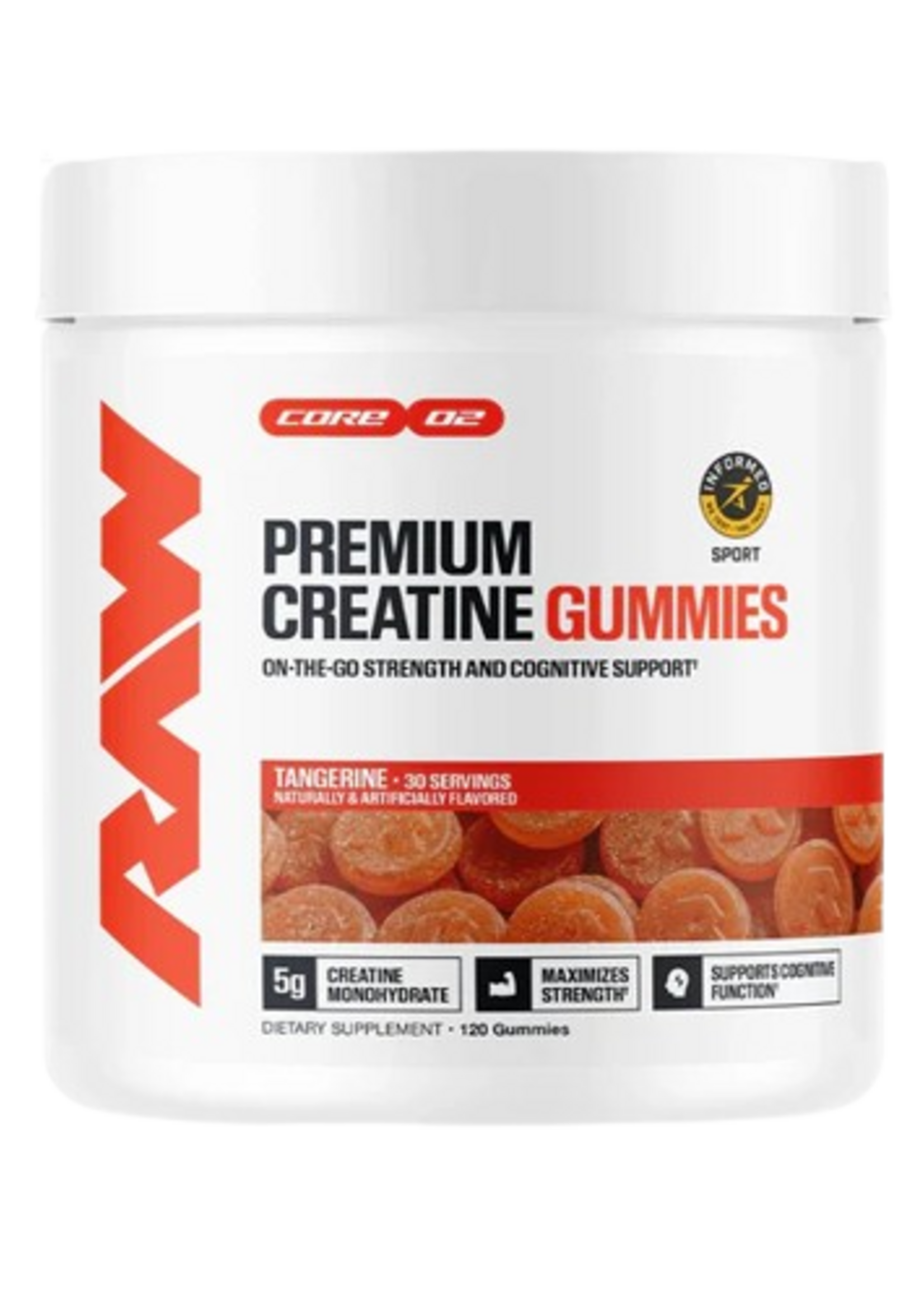 RAW PREMIUM CREATINA GUMMIES RAW