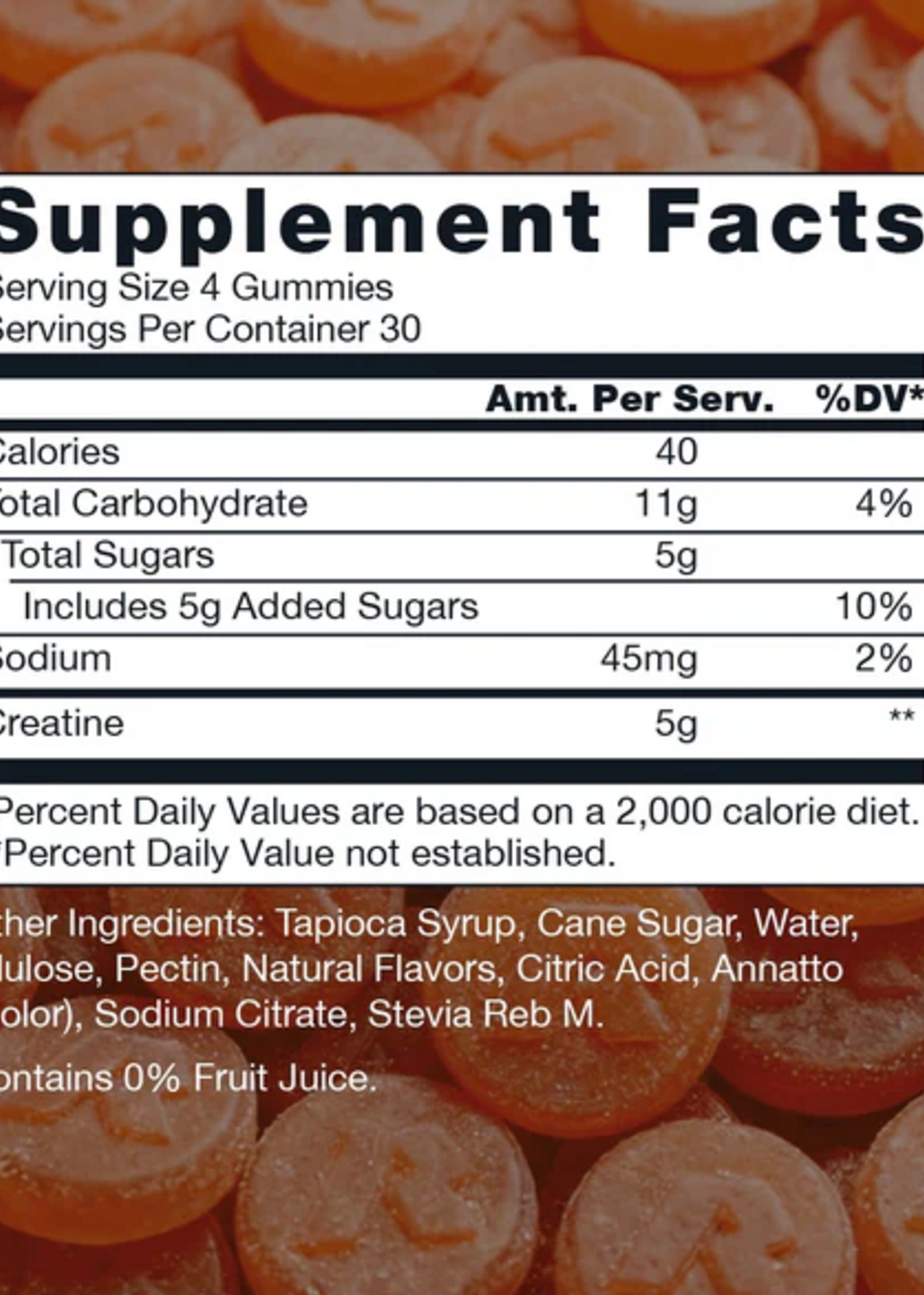 RAW PREMIUM CREATINA GUMMIES RAW