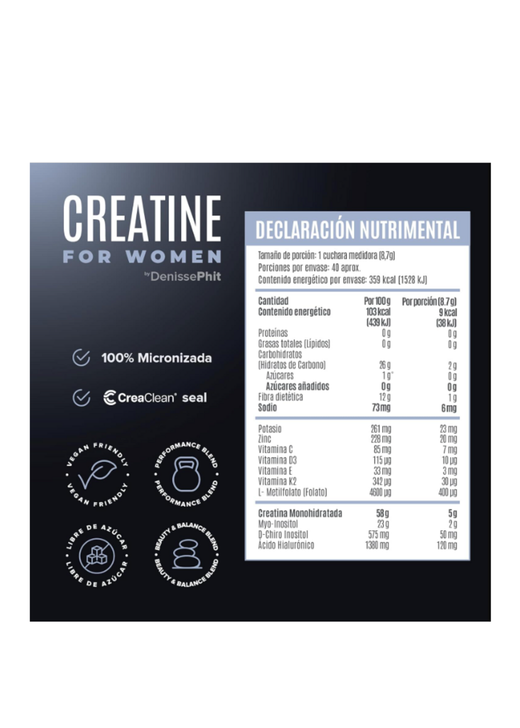 BIRDMAN CREATINA FOR WOMEN BIRDMAN