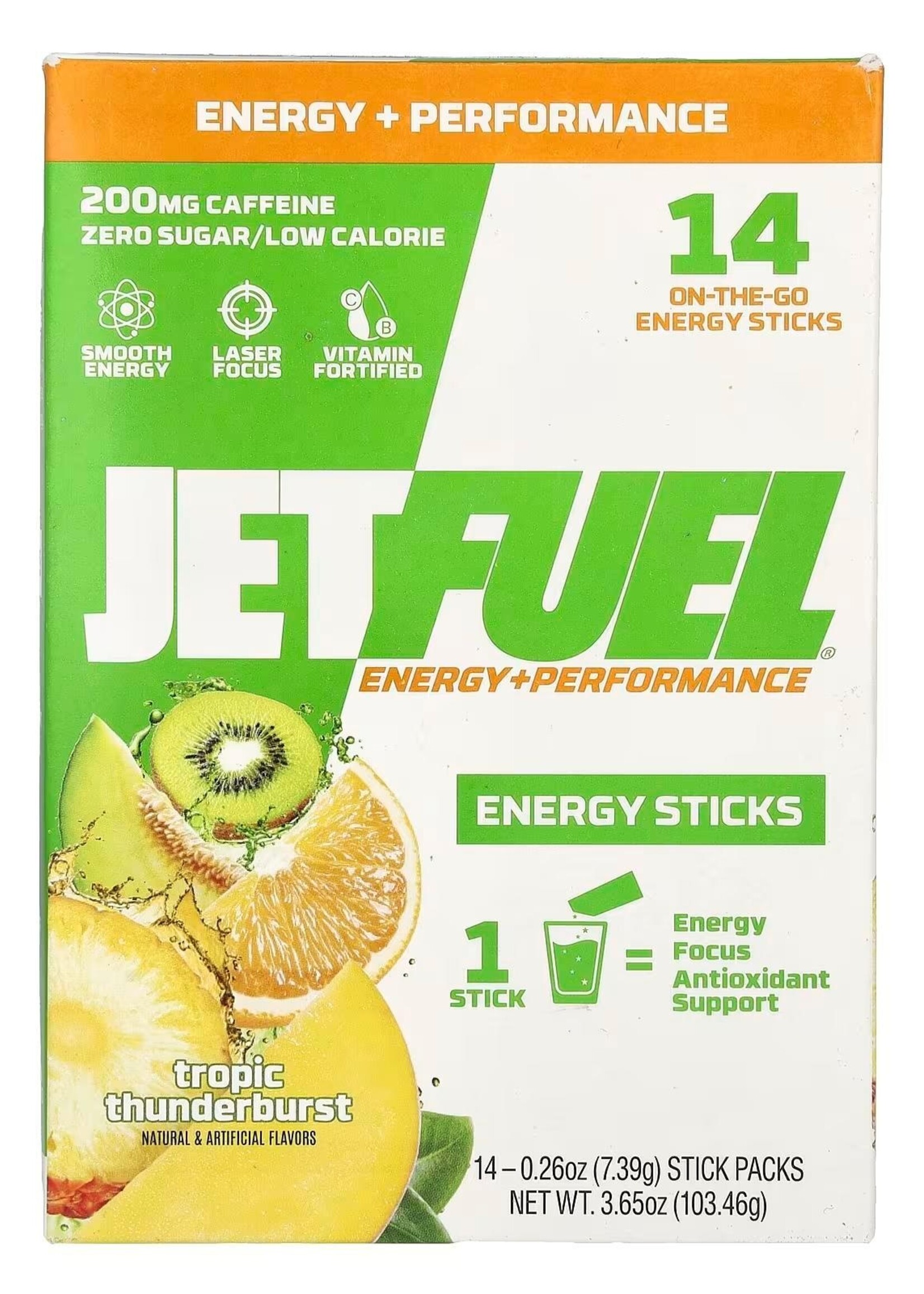 GAT JETFUEL ENERGY 14 STICKS PRE ENTRENO