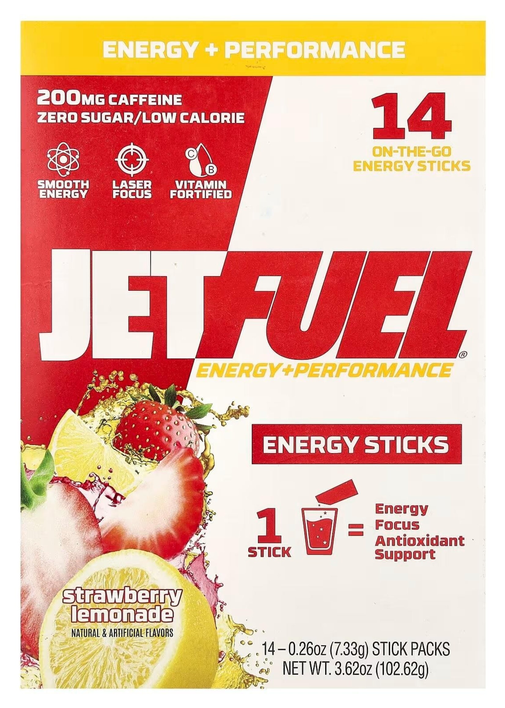 GAT JETFUEL ENERGY 14 STICKS PRE ENTRENO