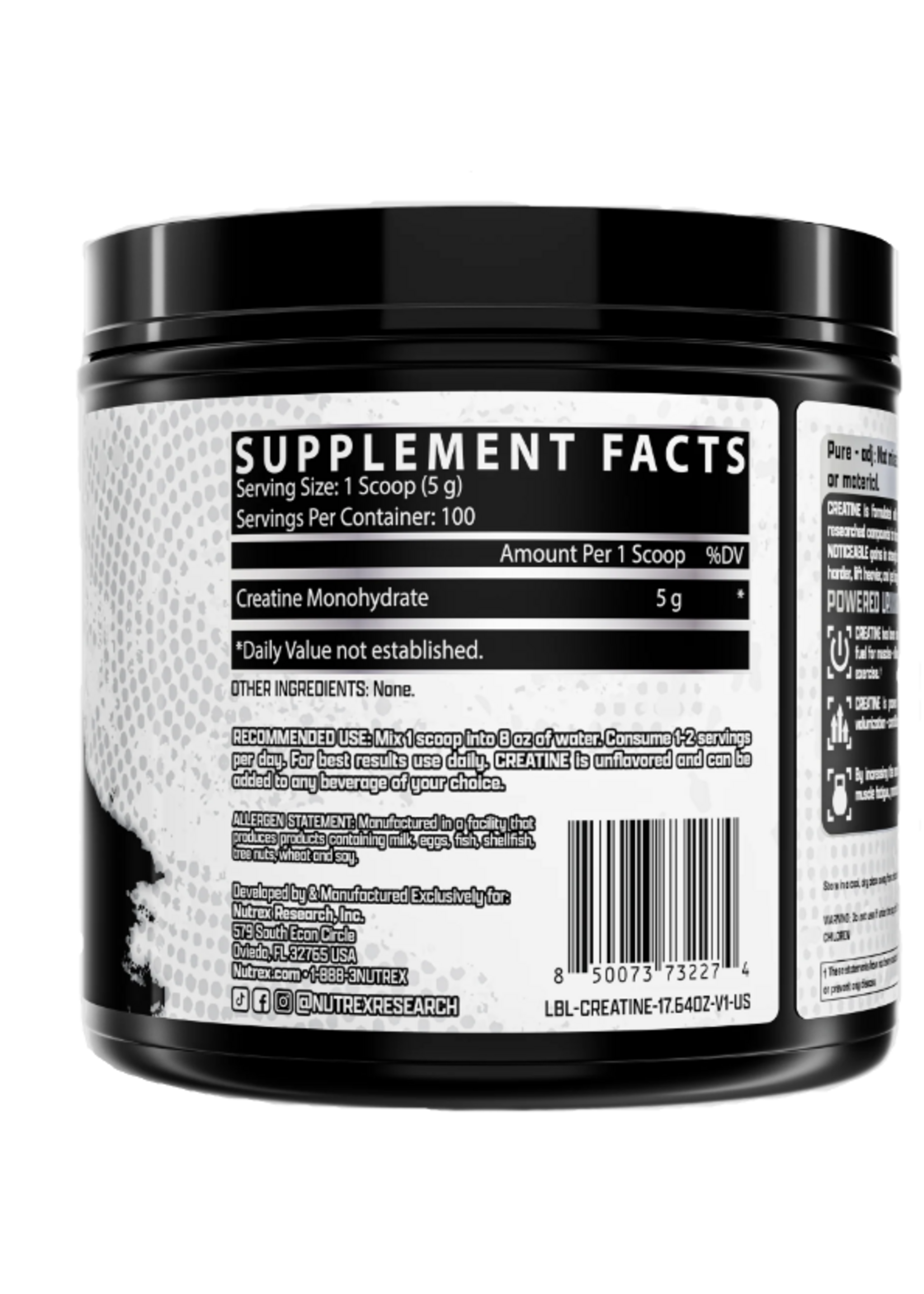 NUTREX CREATINA NUTREX 100 SERV